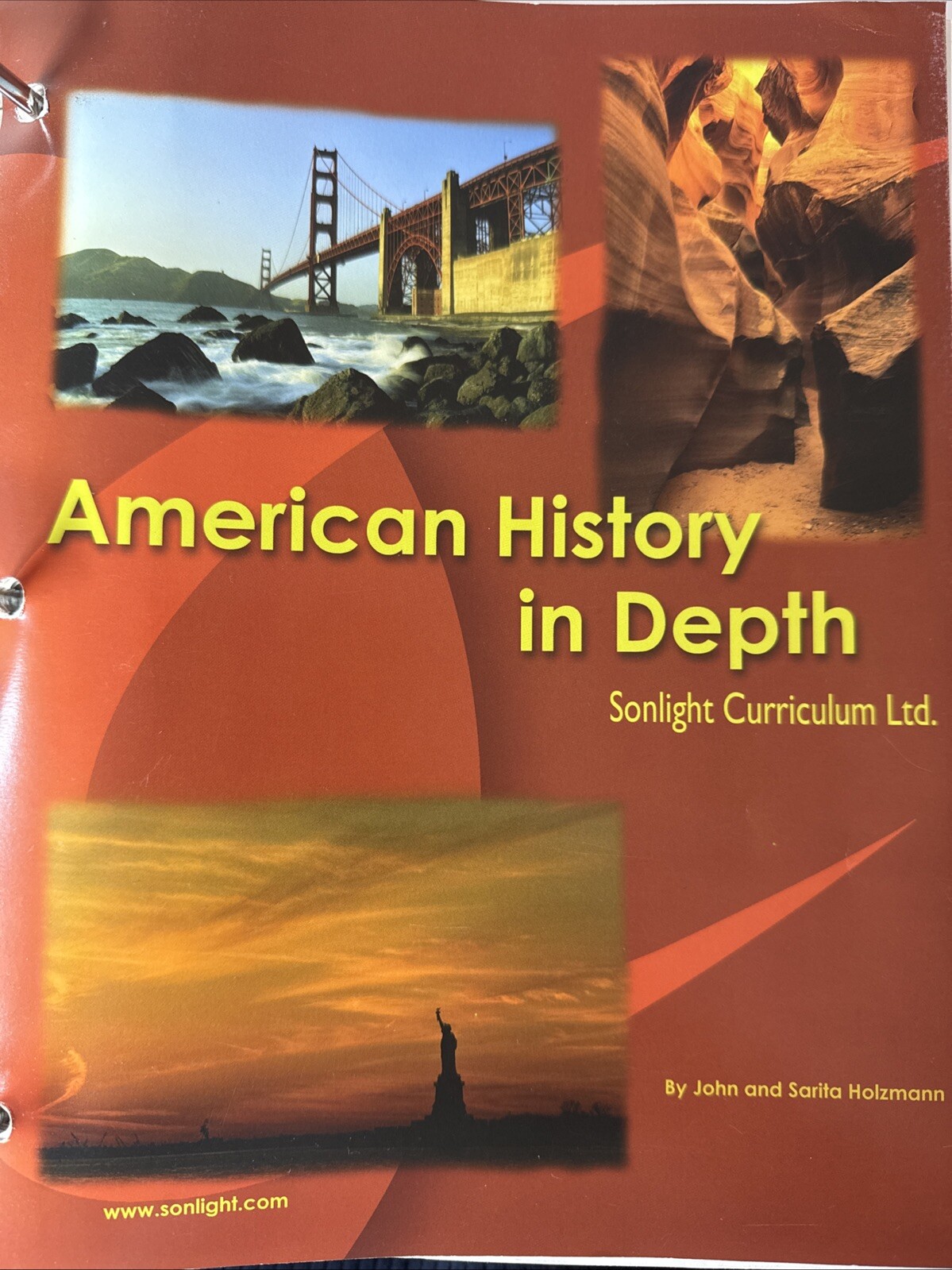 Sonlight 100 Home School Homeschool IG American History in Depth Bible History