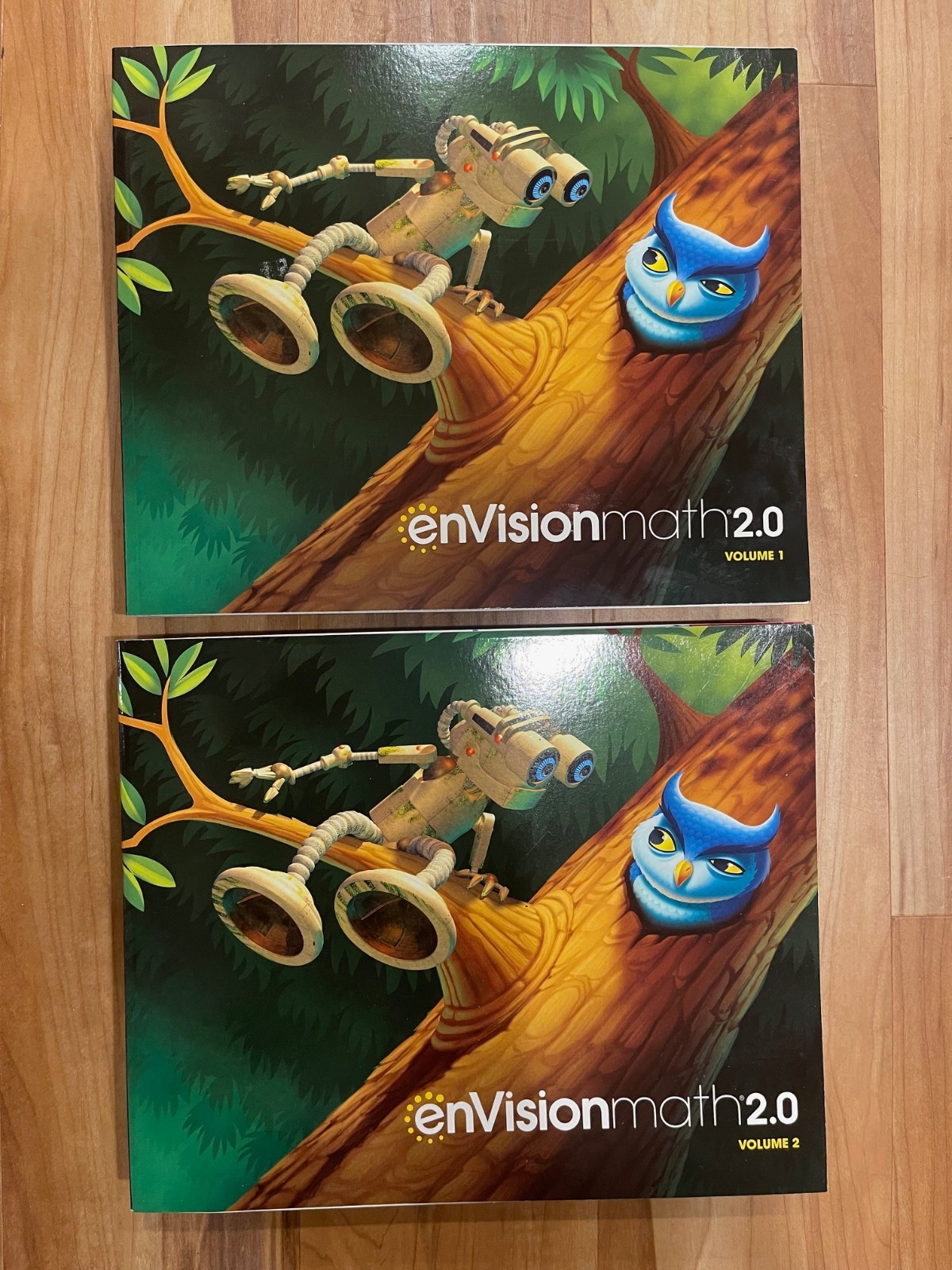 Envision Math 2.0 1st Grade Volume 1 & 2 -Grade 1, Savvas, homeschool, workbook