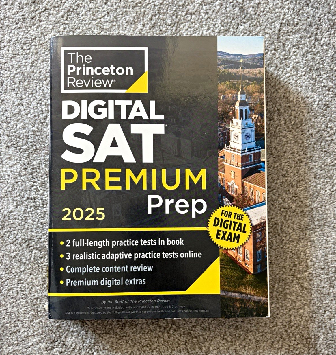 The Princeton Review Digital SAT Premium Prep 2025, Practice Tests
