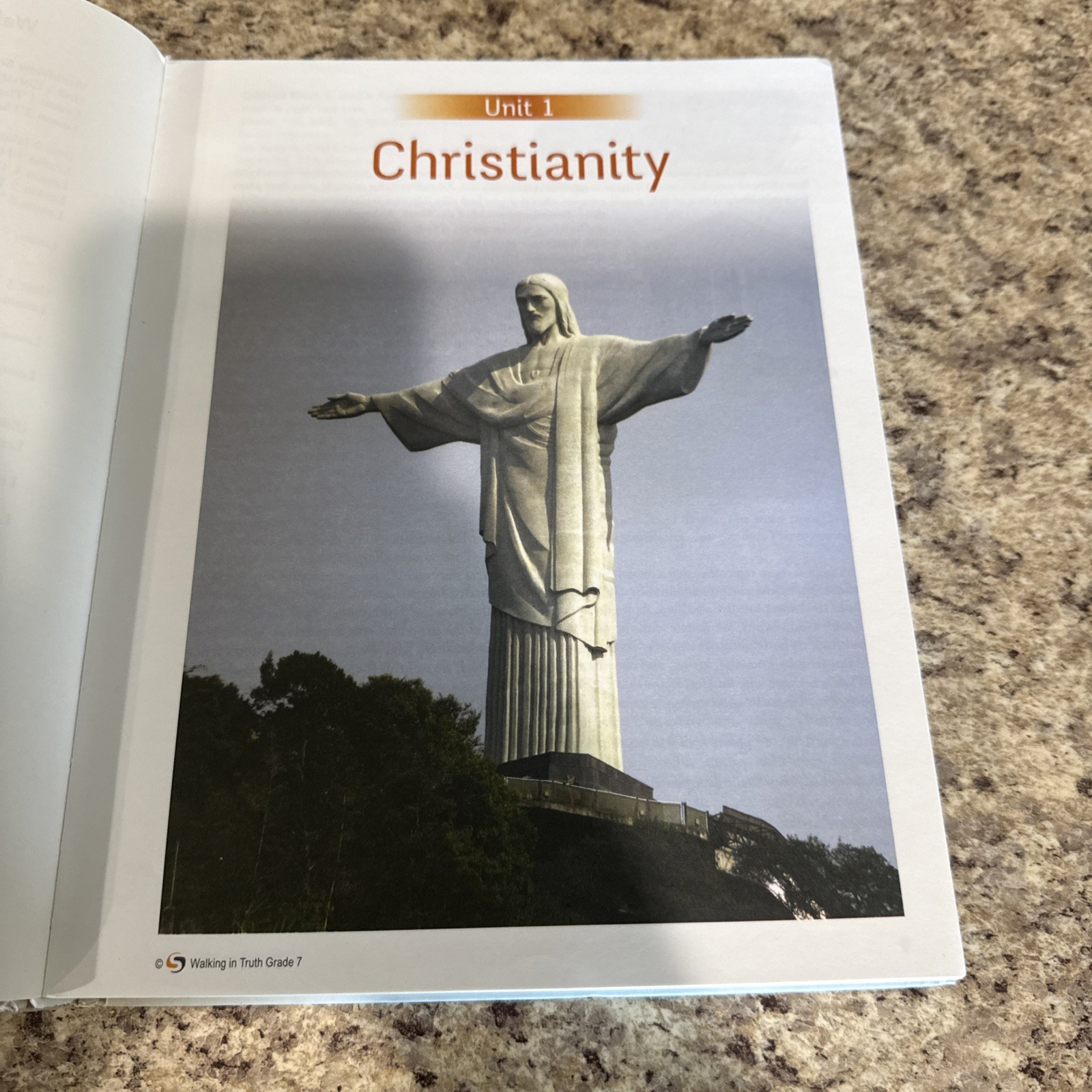 Walking in Truth Grade 7 Textbook : Competing Worldviews HOMESCHOOL + WORKBOOK