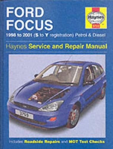 Ford Focus Service and Repair Manual (Service & repai… by Gill, Peter Hardback