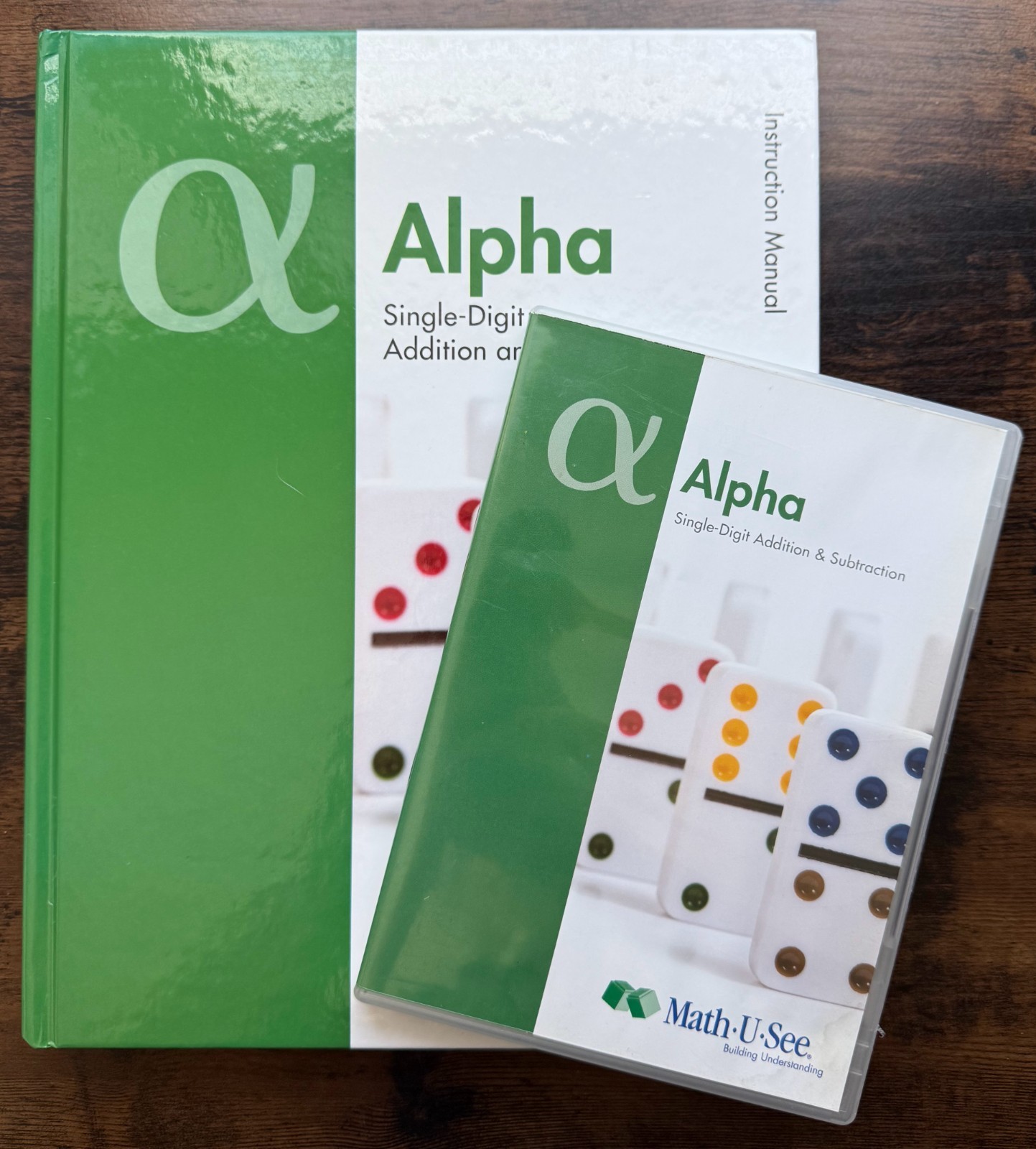 Math U See Alpha Homeschool Math Curriculum Set DVD Instructional Manual NEW
