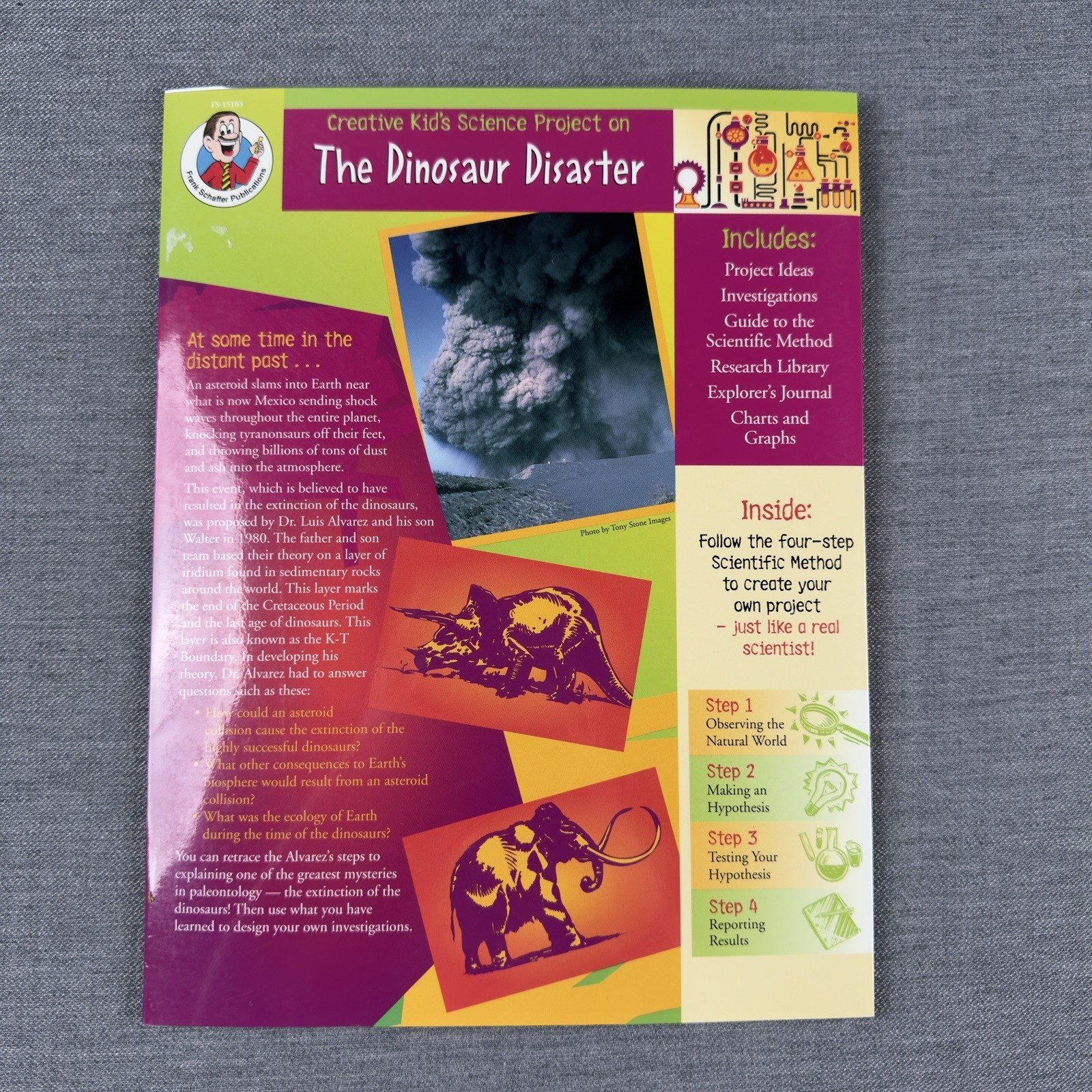 Creative Kid’s Science Project Guides Bundle, Laminated Interactive