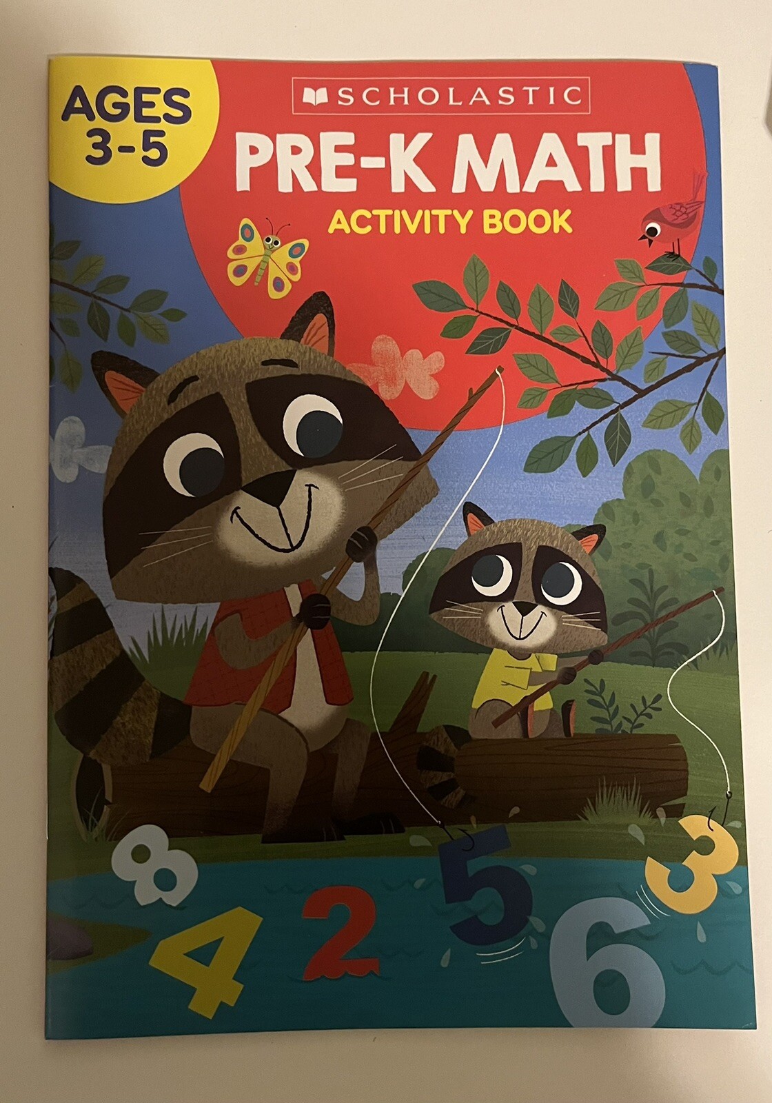 Scholastic – Pre-K Math Activity Book – Ages 3 – 5