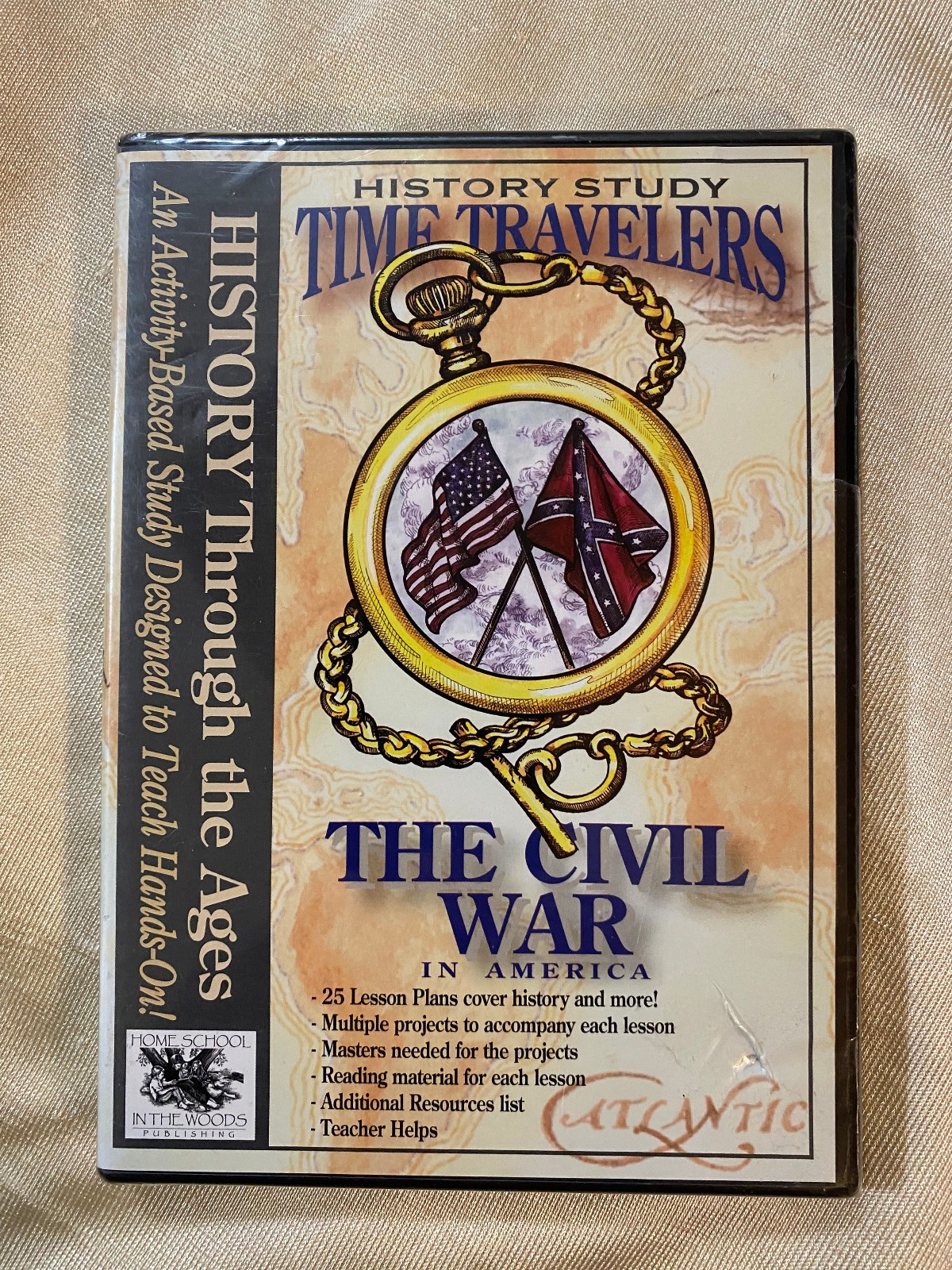 TIME TRAVELERS The Civil War in America CD-ROM Home School Study 2013 NEW SEALED