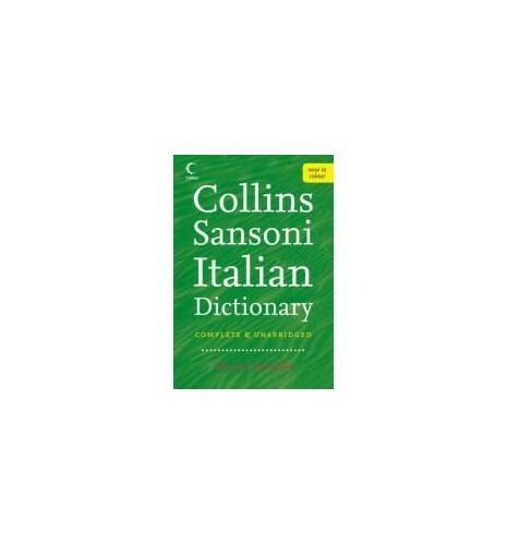 Collins-Sansoni Italian Dictionary (The Sansoni… by Macchi, Vladimiro Hardback