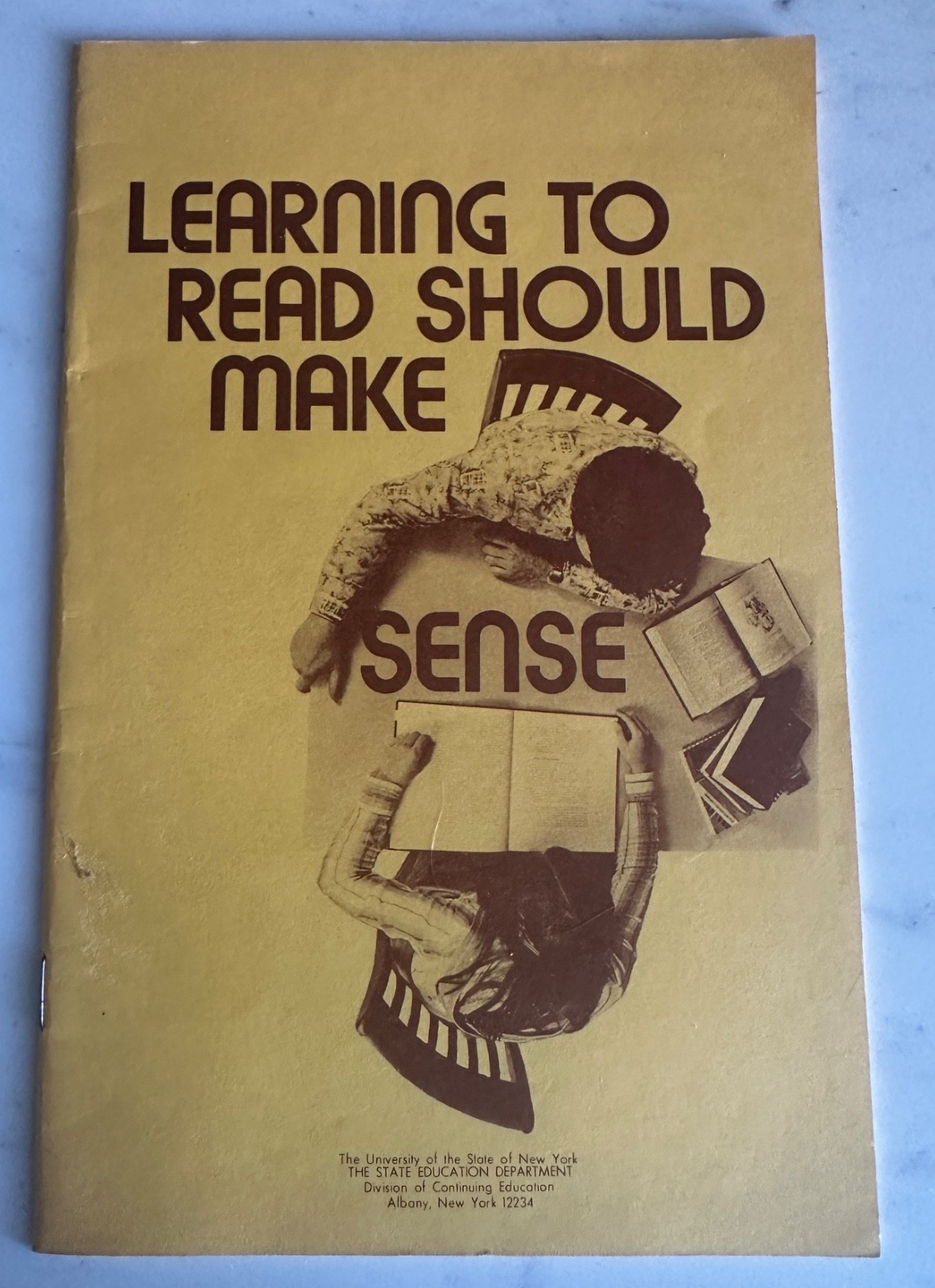 Vintage 1970’s Learning to Read Should Make Sense University State of NY #8840