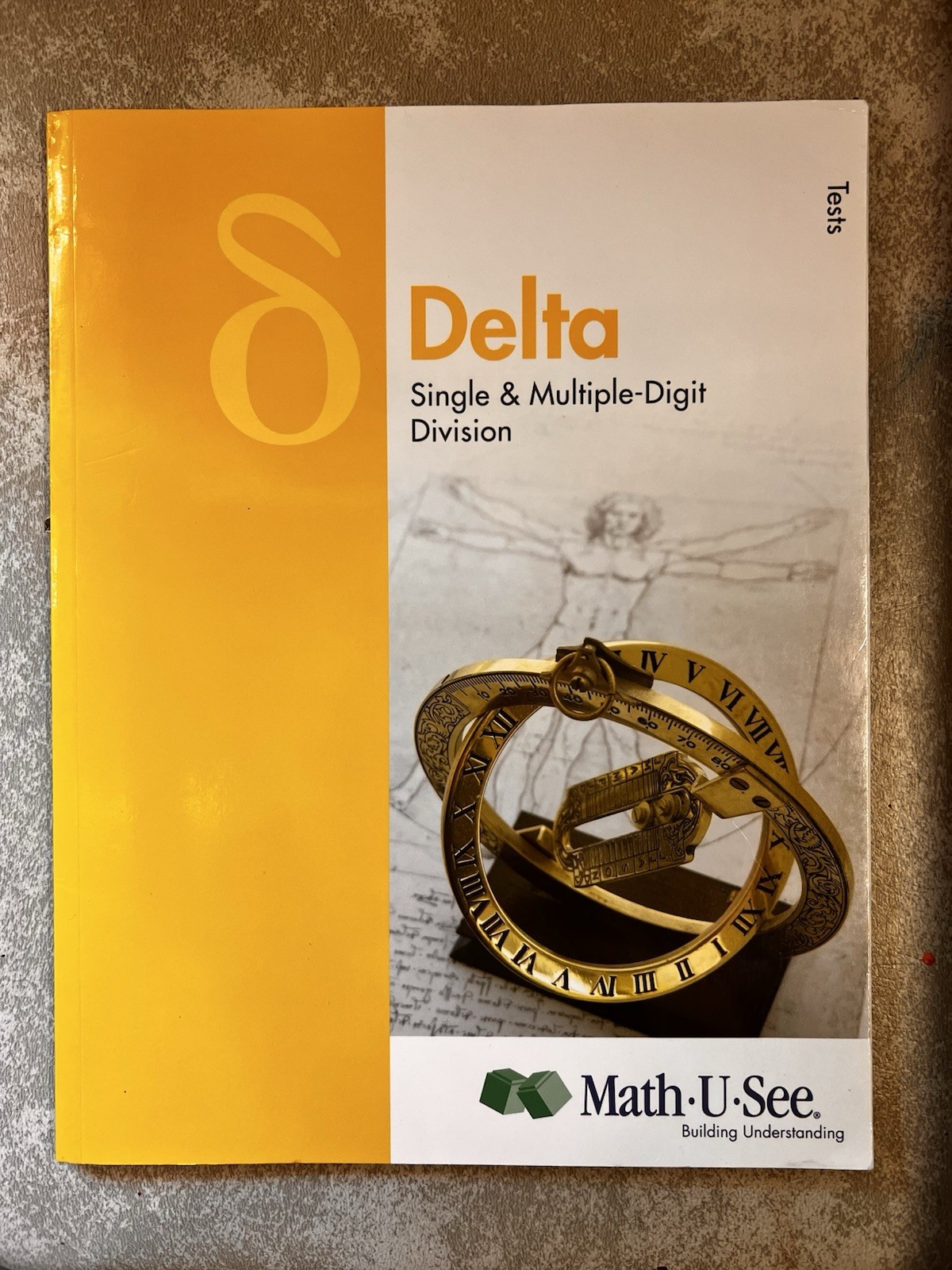 Math U See Delta (division) Test Booklet By Steven Demme Paperback