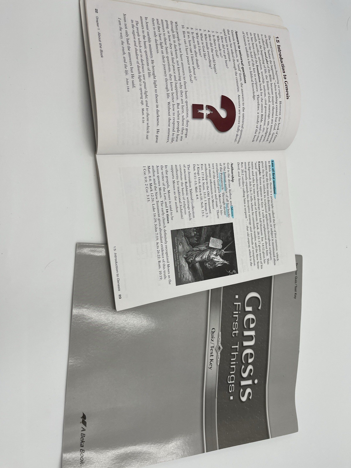 ABeka Genesis: First Things Student Textbook Second Edition