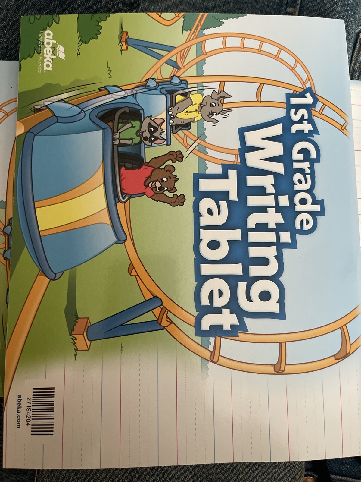 Abeka 1st Grade Writing Tablet