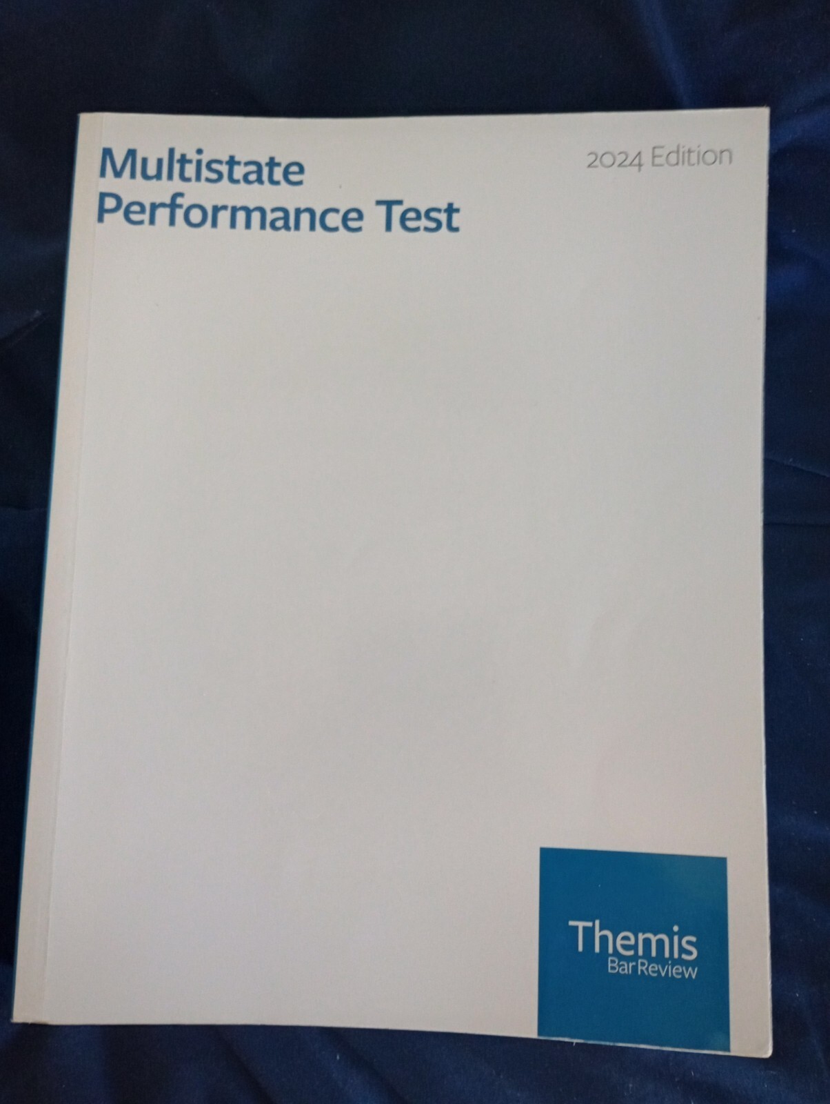 Multistate Performance Test 2024 Edition – Themis Bar Review Paperback