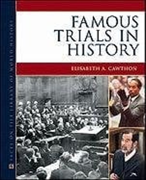 Famous Trials in History Hardcover Cawthon