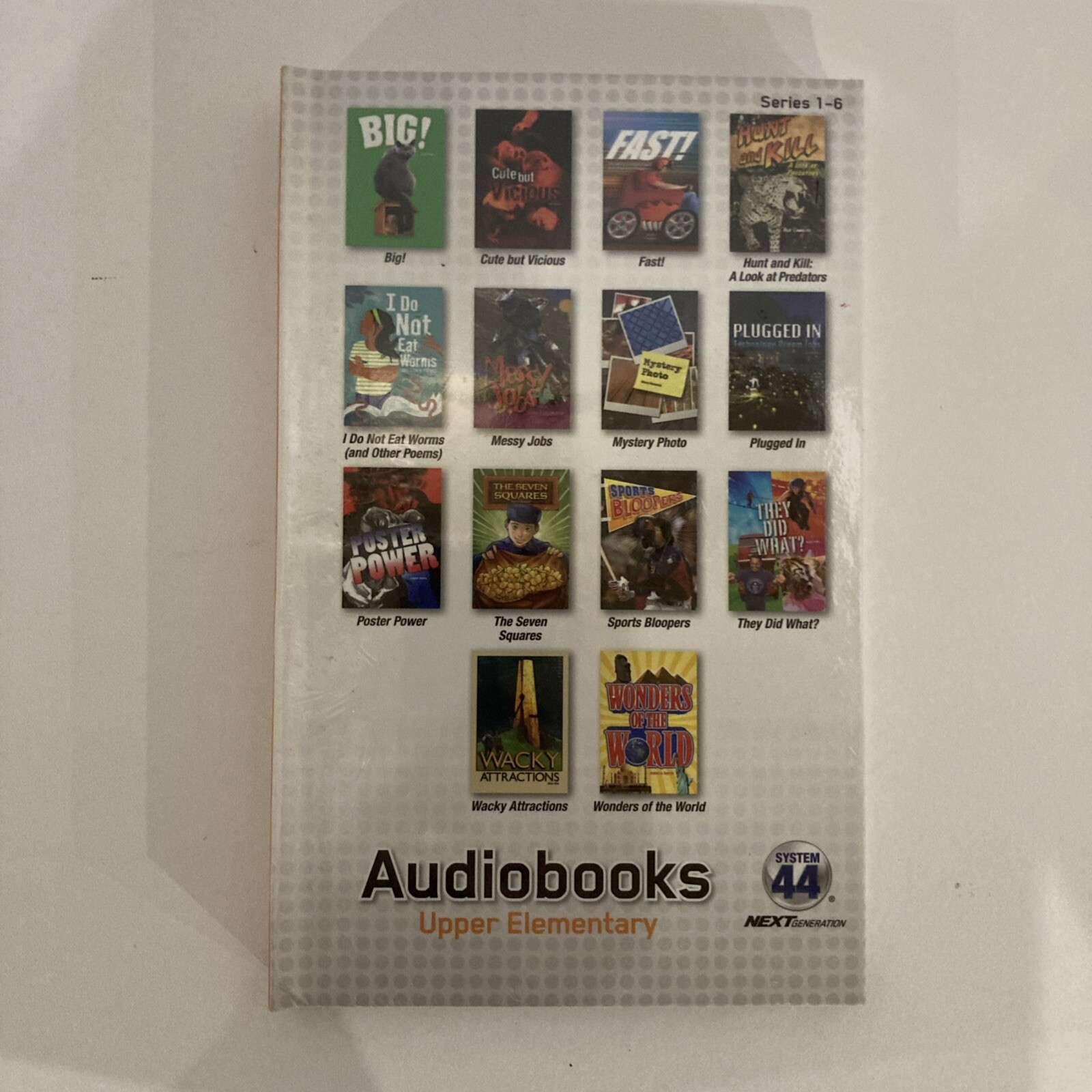 SYSTEM 44 NEXT GENERATION Upper Elementary Audiobook Series 1-6 Audio Cd