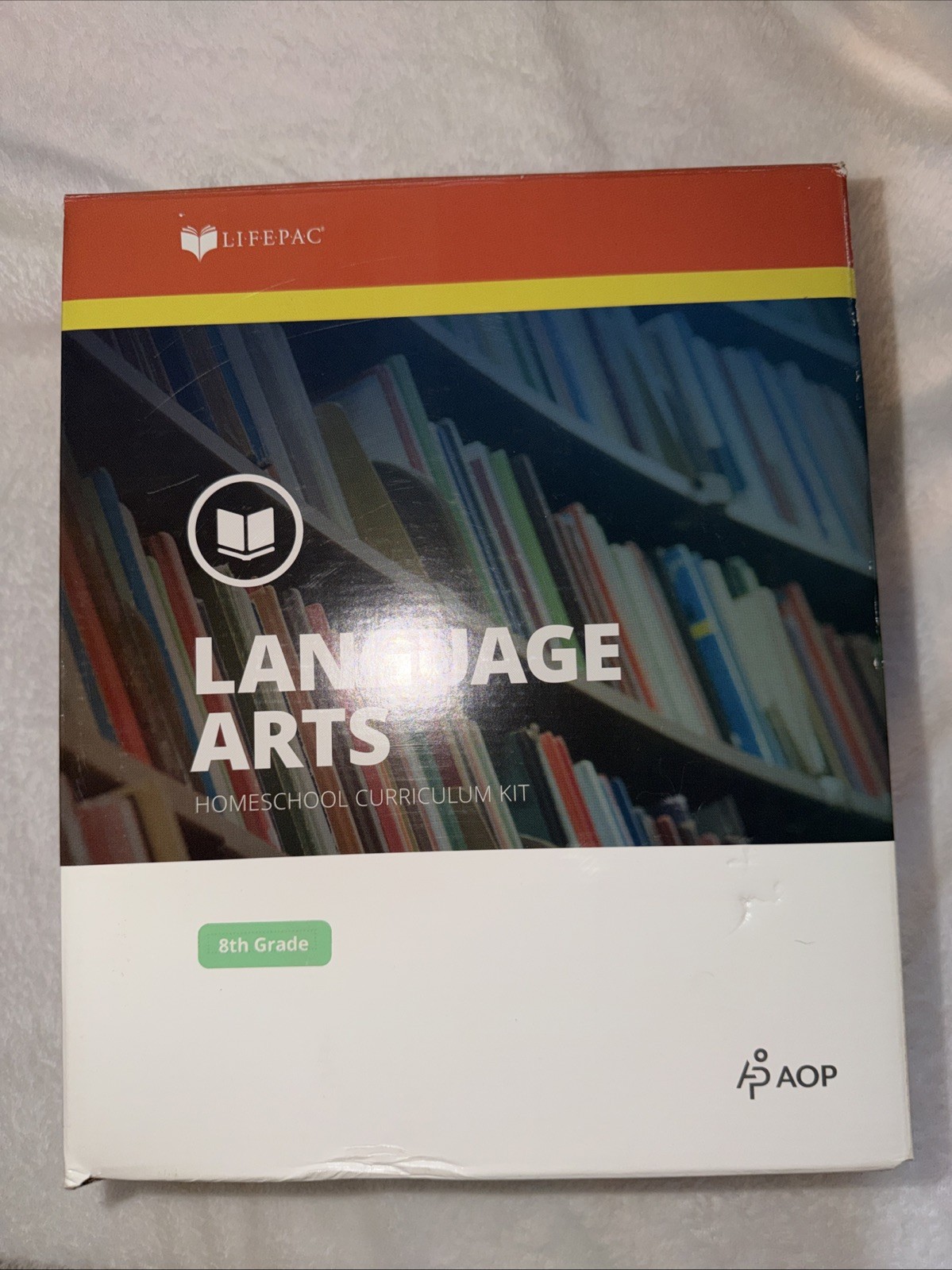 AOP Lifepac 8th Grade Language Arts Homeschool Curriculum Kit