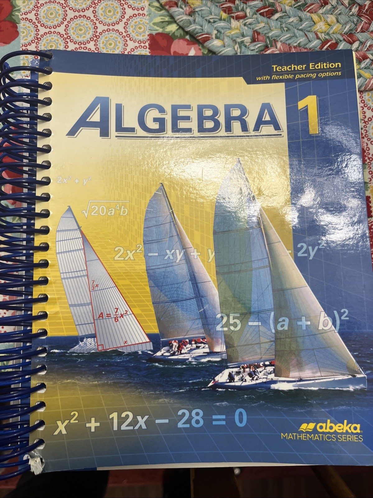 Abeka Algebra 1 Teacher Edition and Solution Key 2015-2016