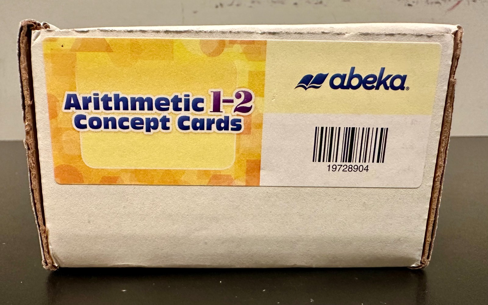 Abeka Arithmetic 1-2 Concept Cards Complete 194 Card Set Homeschool Summer Math
