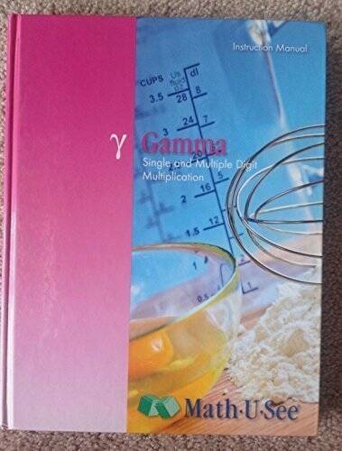 Math U See Gamma Instructional Manual – Hardcover By Steven Demme – GOOD