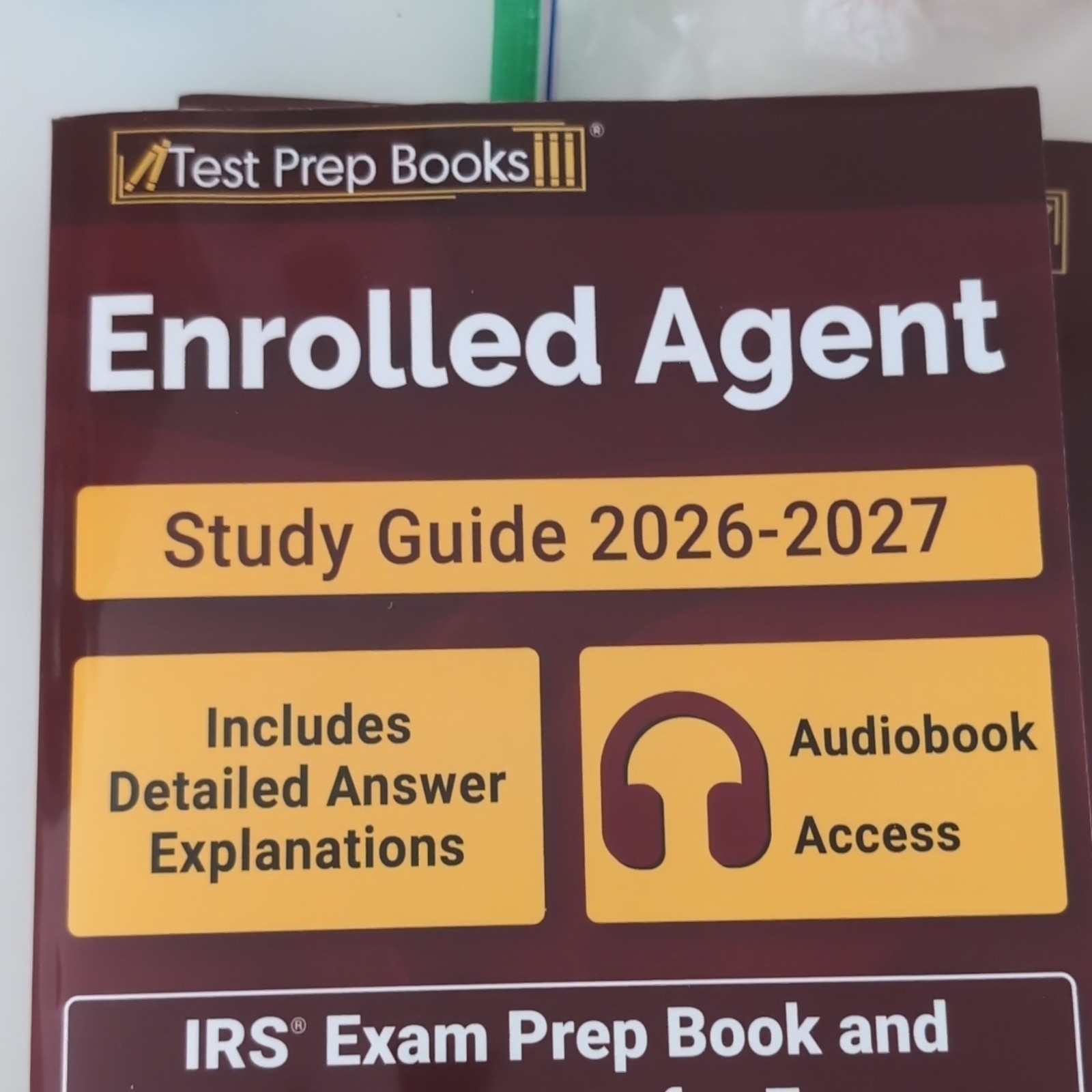 Test Prep Books Enrolled Agent IRS Exam Prep Study Guide Book 2026 Audiobook