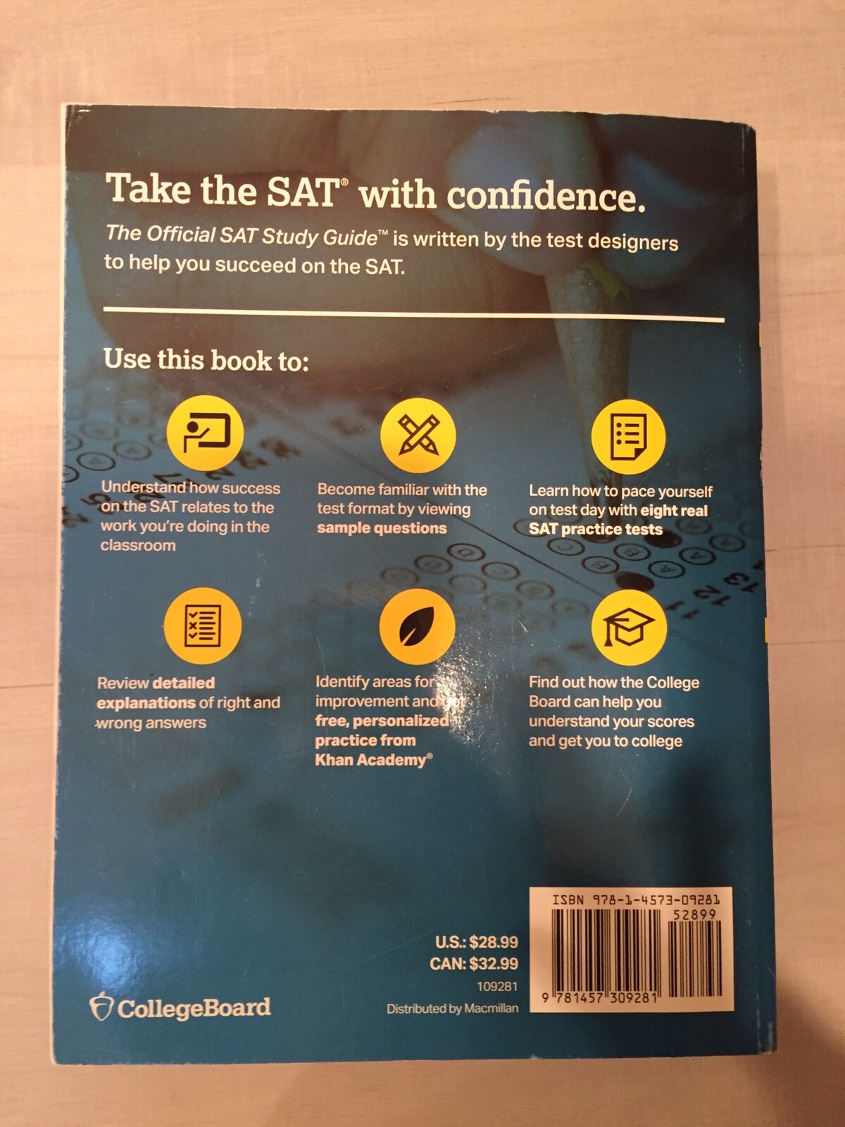 SAT Study Book + Study Flashcards