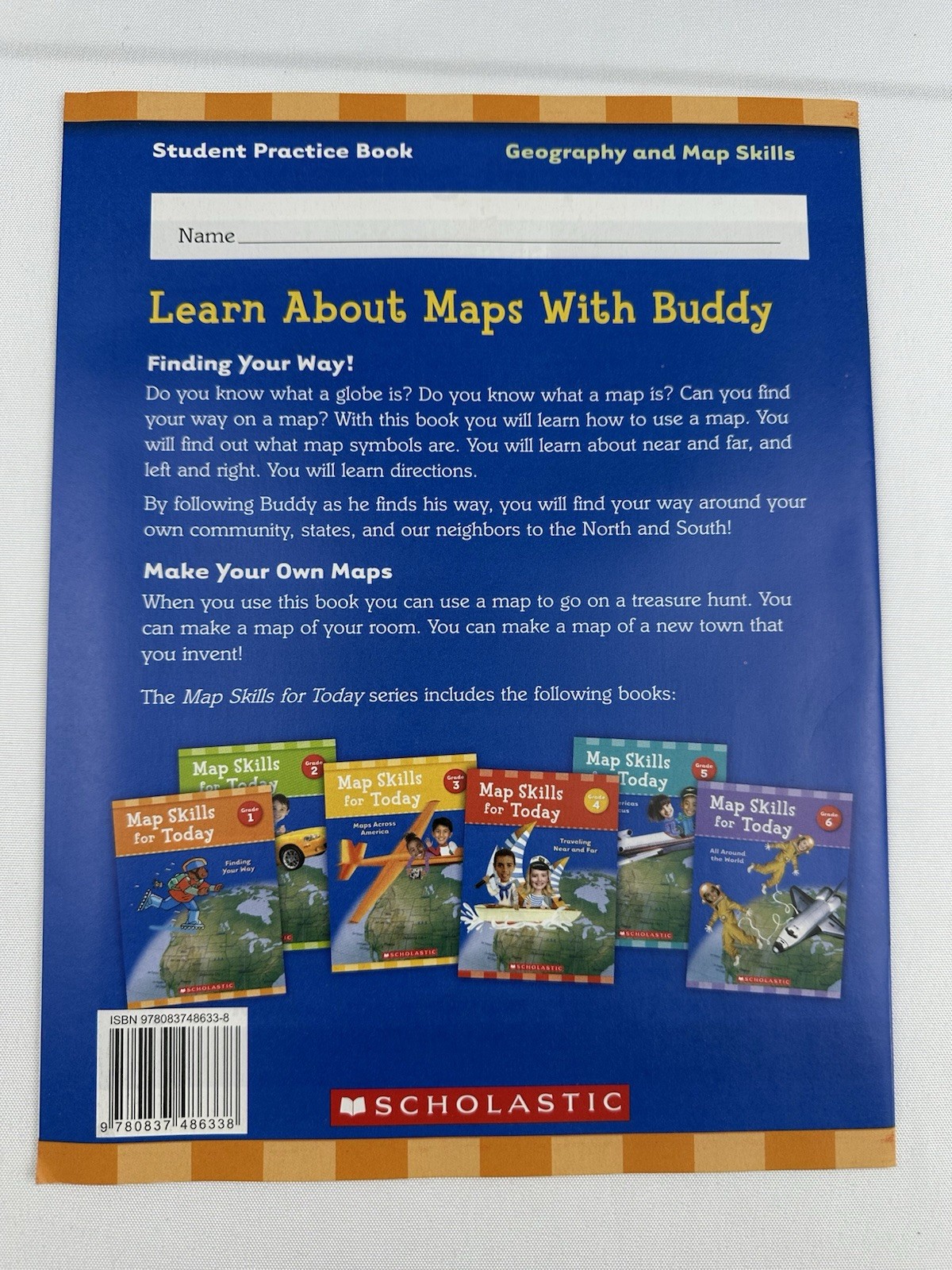 Map Skills for Today Ser.: Map Skills for Today: Grade 1 by Scholastic
