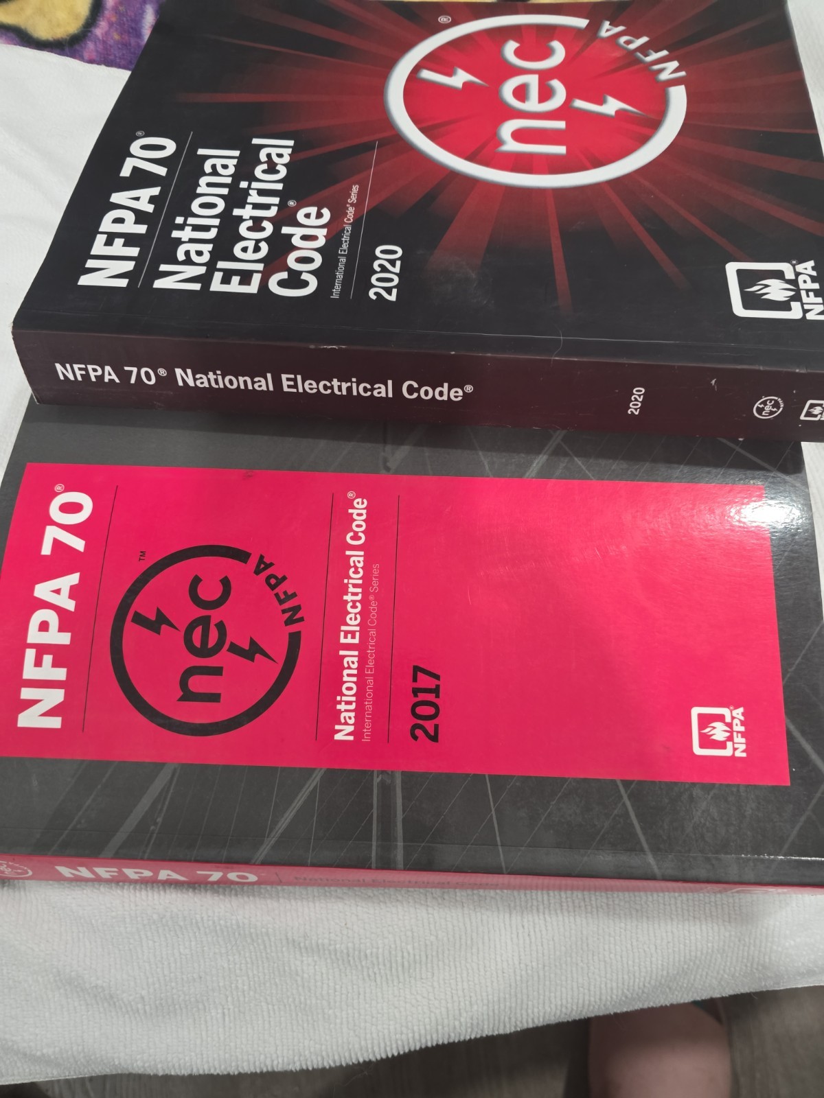 NFPA 70 National Electrical Code 2017 & 2020 NEC Books Lot
