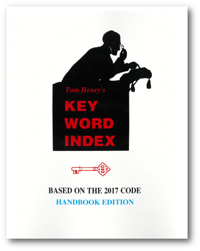Key Word Index HANDBOOK EDITION based on 2017 NFPA NEC Code HANDBOOK