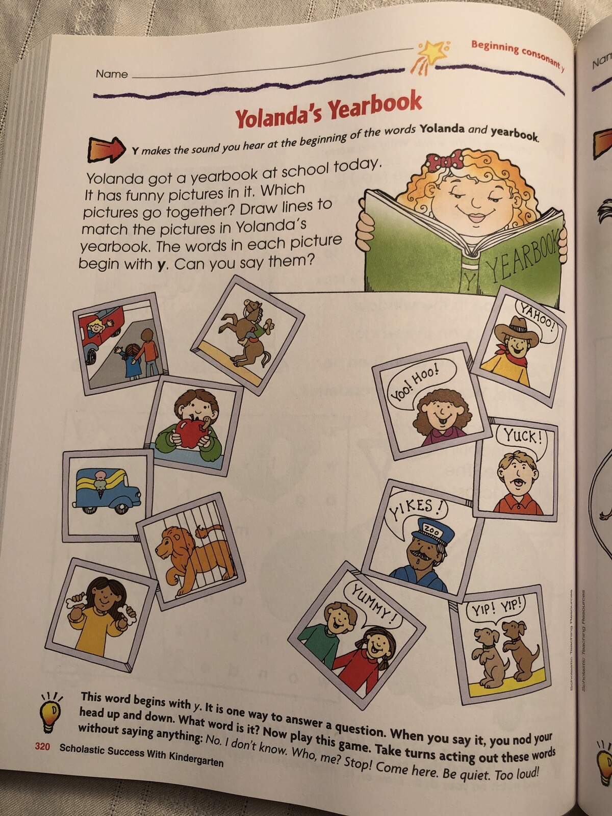 Scholastic – Kindergarten Workbook with Motivational Stickers
