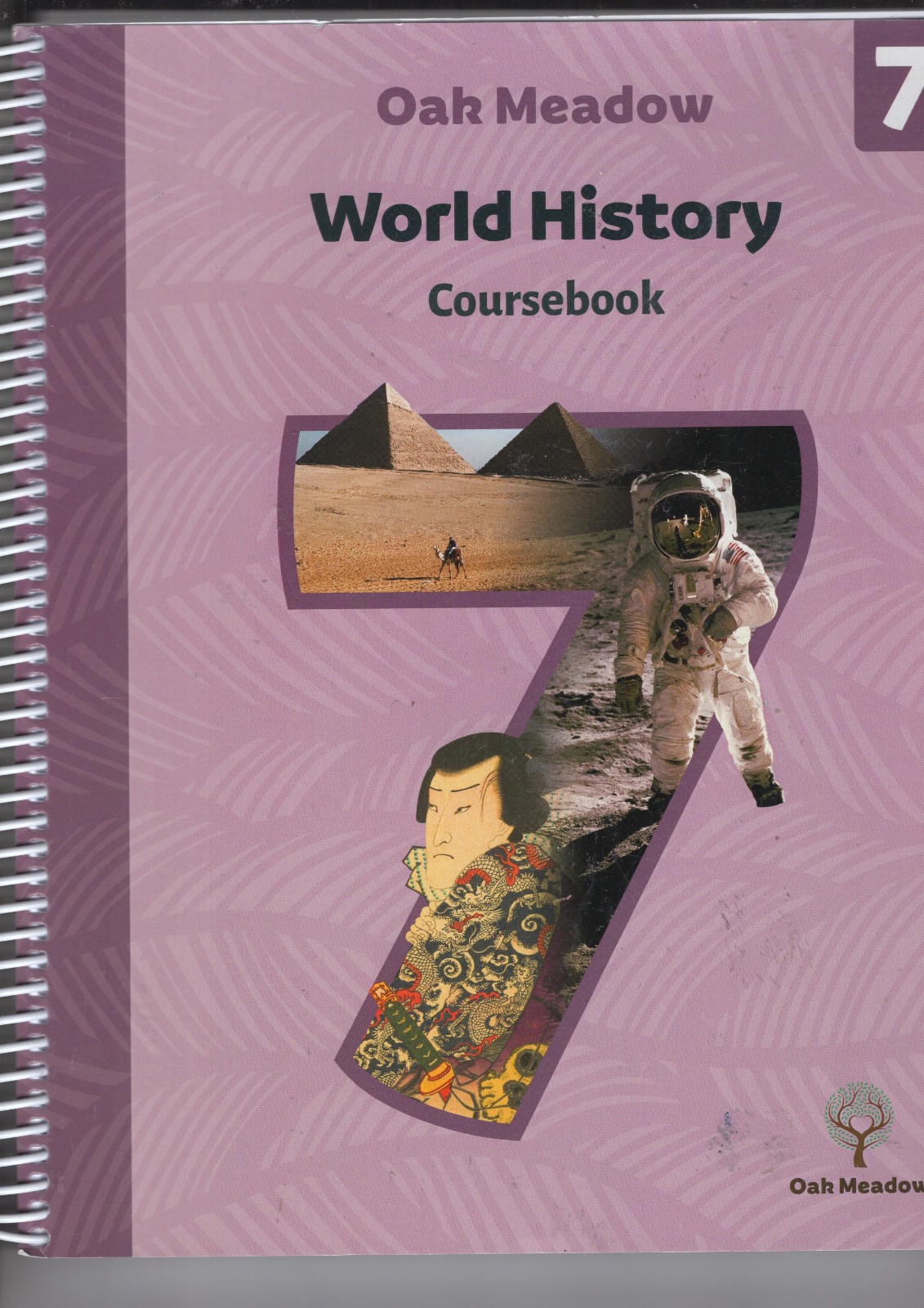 Oak Meadow Grade 7 WORLD HISTORY Coursebook – 2021 Edition; UNUSED