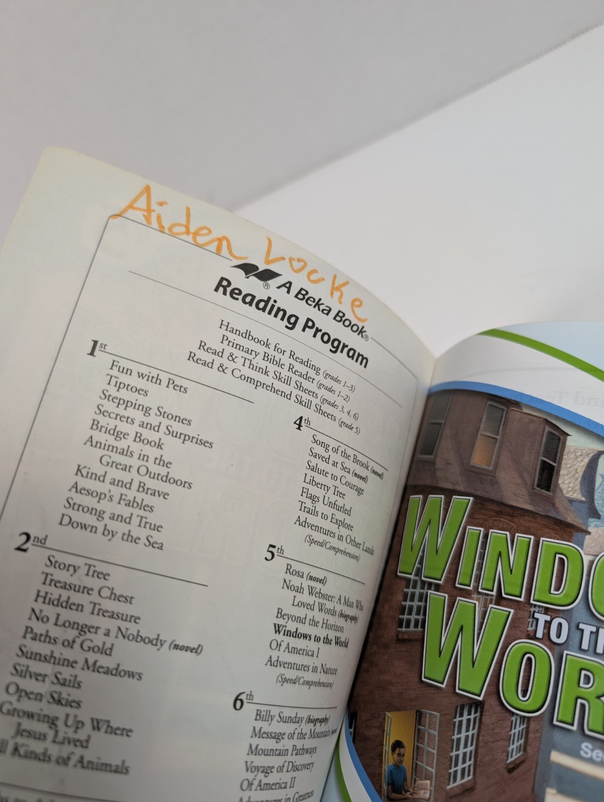 Abeka 5 Windows To The World Reader 2nd Edition