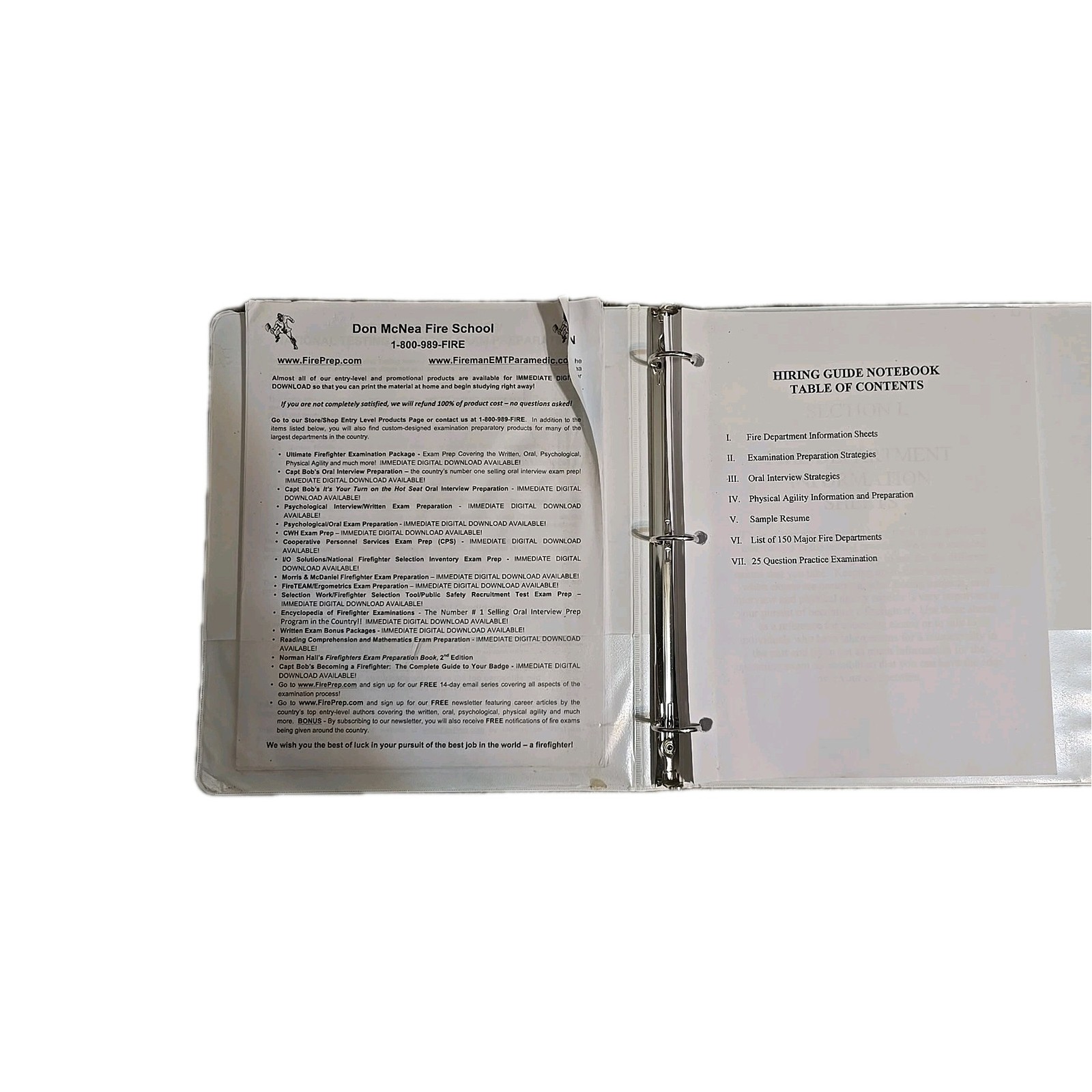 Firefighter Entry Exam Prep Book Lot – Study Guides + Interview Guides –…
