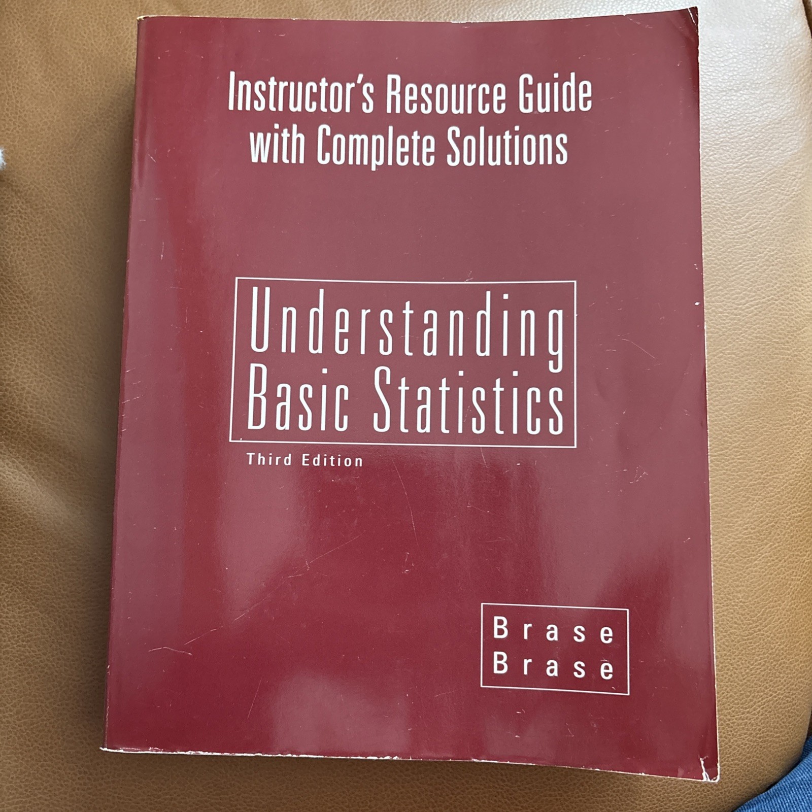 Instructor’s Resource Guide with Complete Solutions (Understanding Basic Stati..
