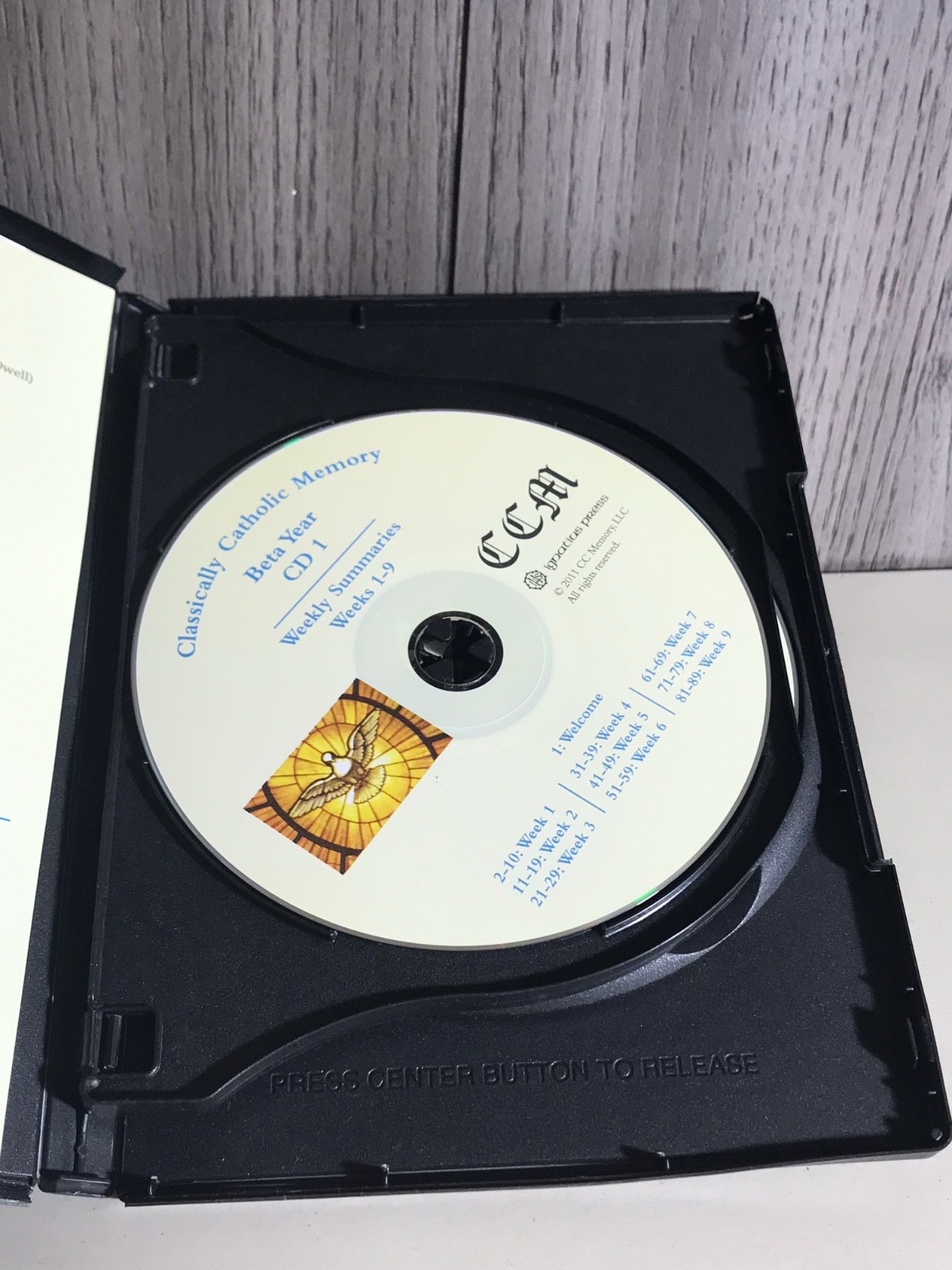 Classically Catholic Memory Beta Year, Student Text, Teacher’s Manual CD & Maps.