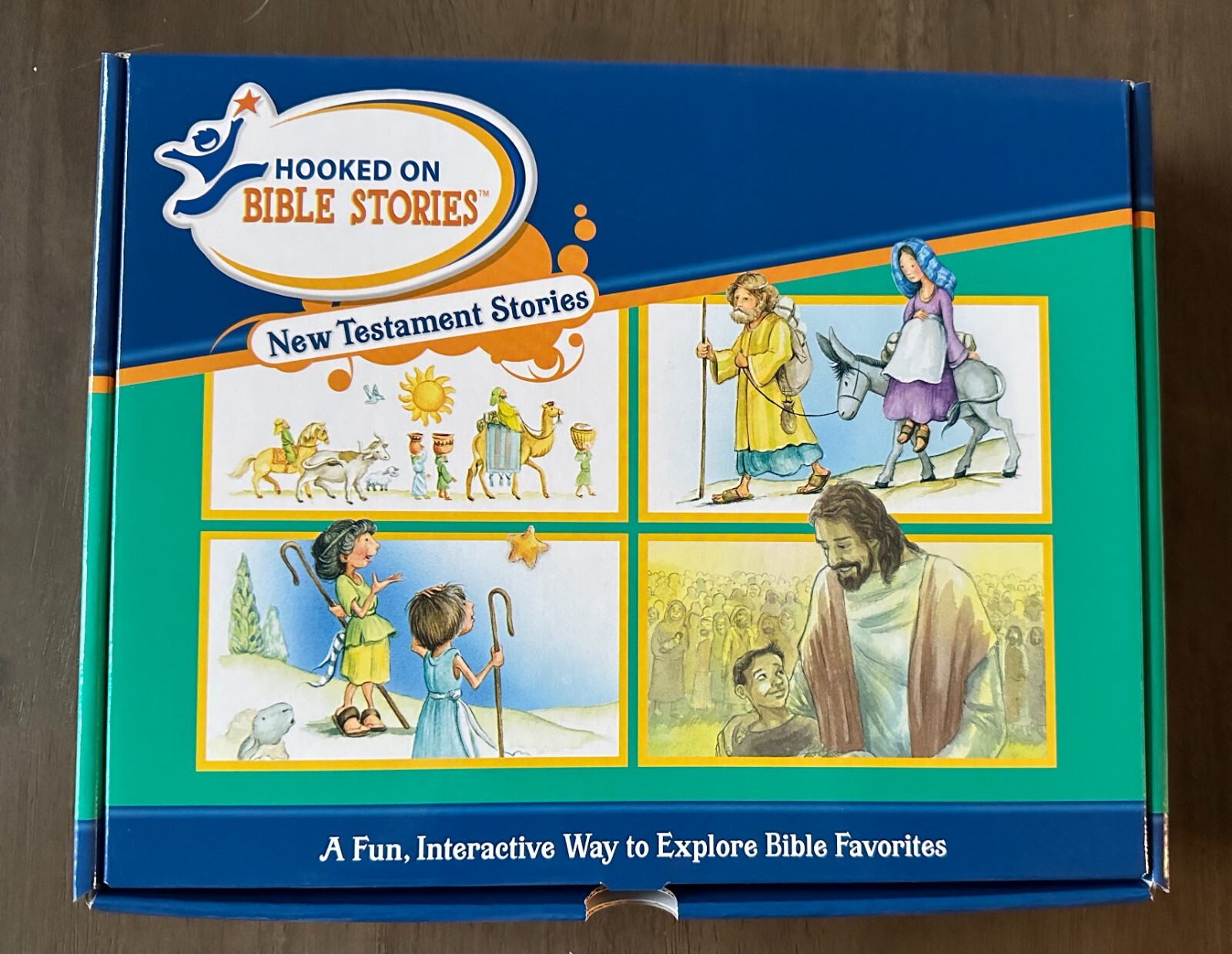 Hooked on Phonics Bible Stories New Testament Learning Kit Age 4 – 6 NEW