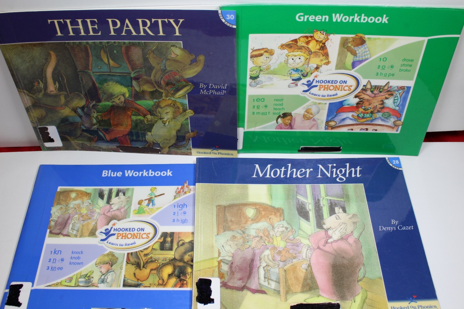 Hooked On Phonics Learn To Read Second Grade in original box & items inside