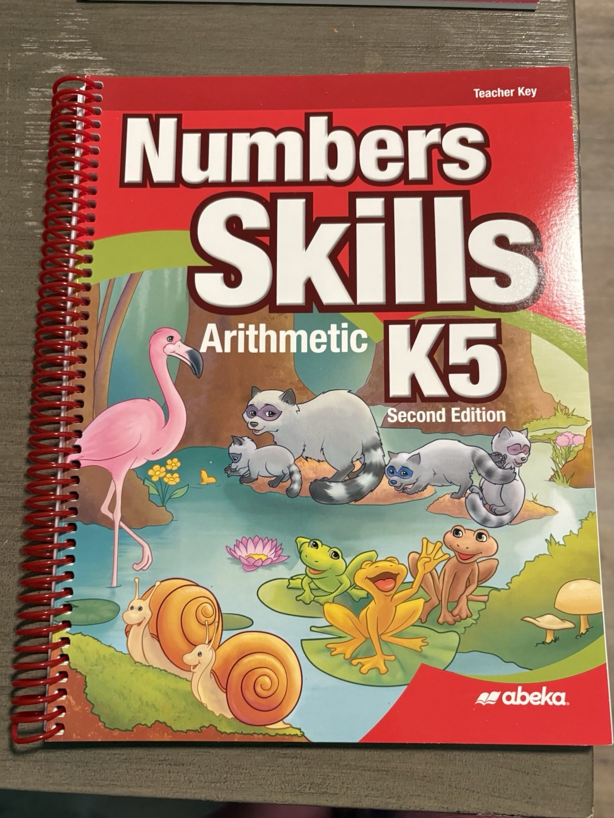 Abeka K5 Numbers Skills Teacher Key Kindergarten Homeschool
