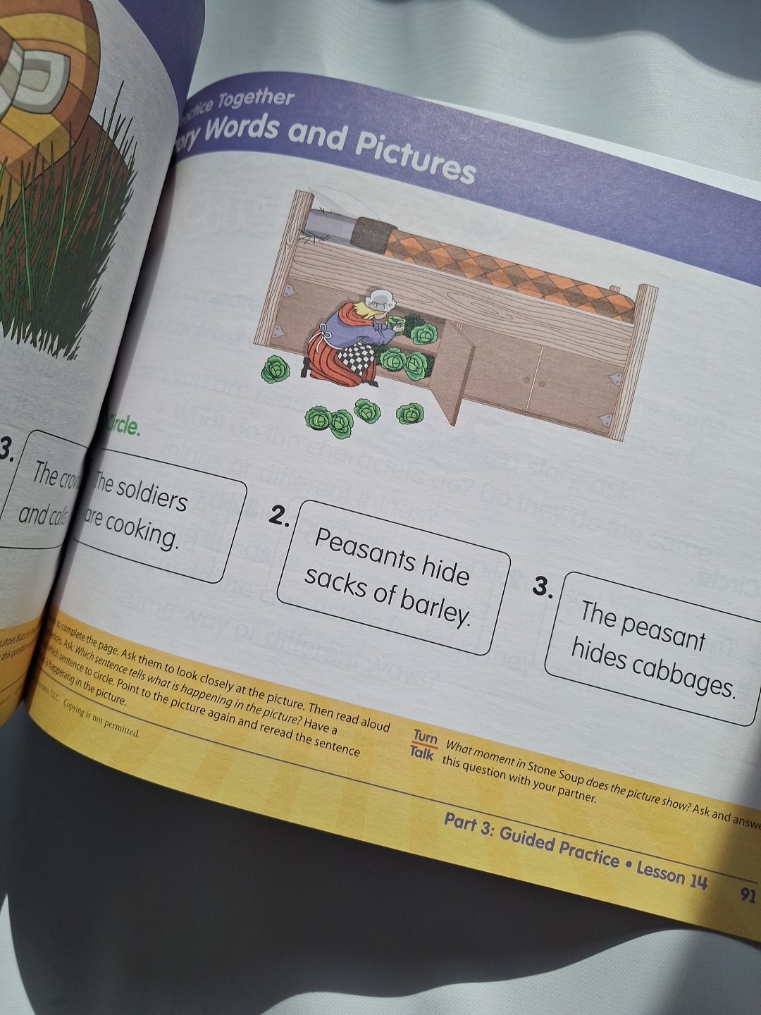 Ready Common Core Level K Kindergarten Reading Instructin book Home School Fun