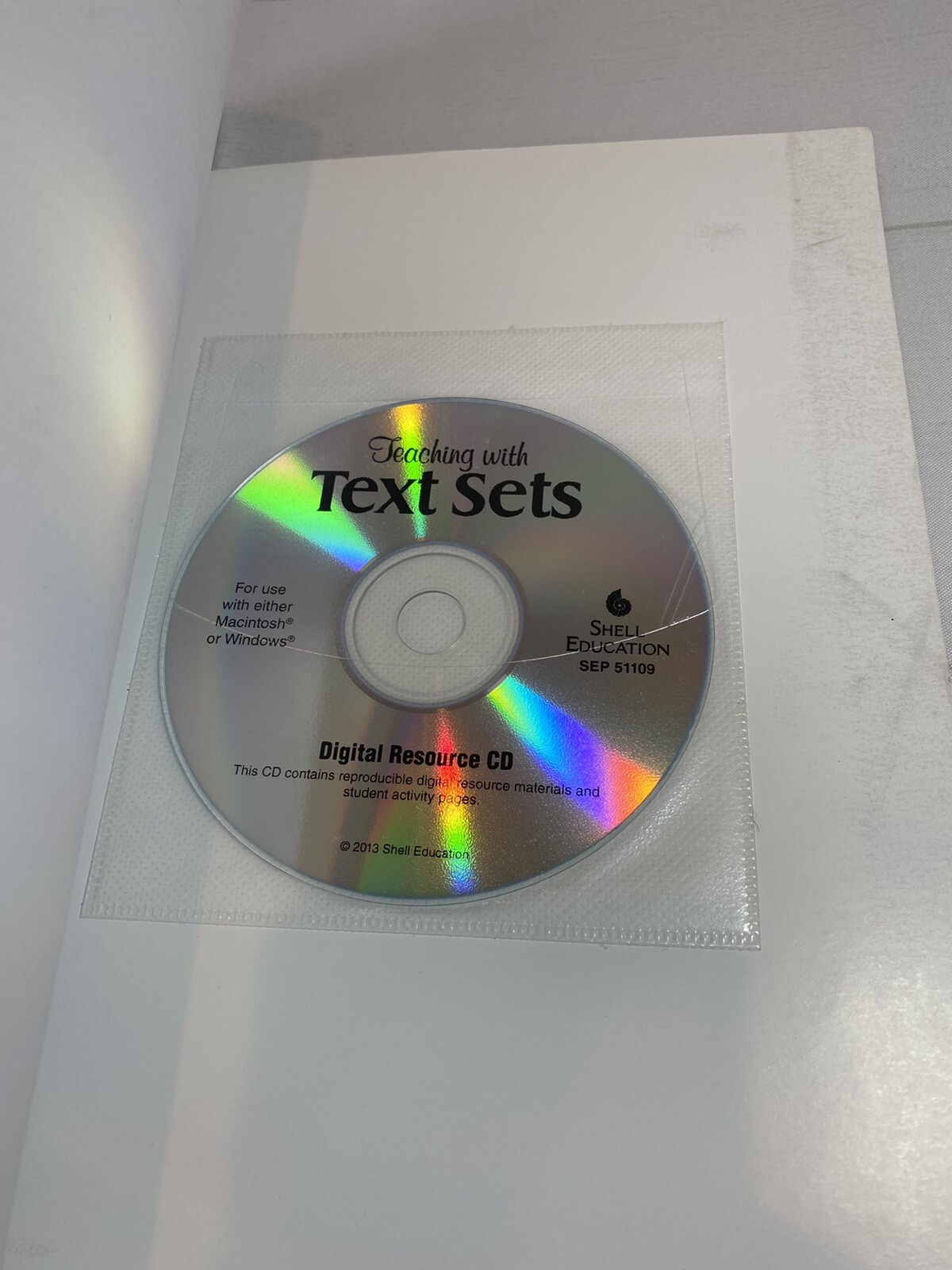 Professional Resources Ser.: Teaching with Text Sets CD by Mary Ann Cappiello