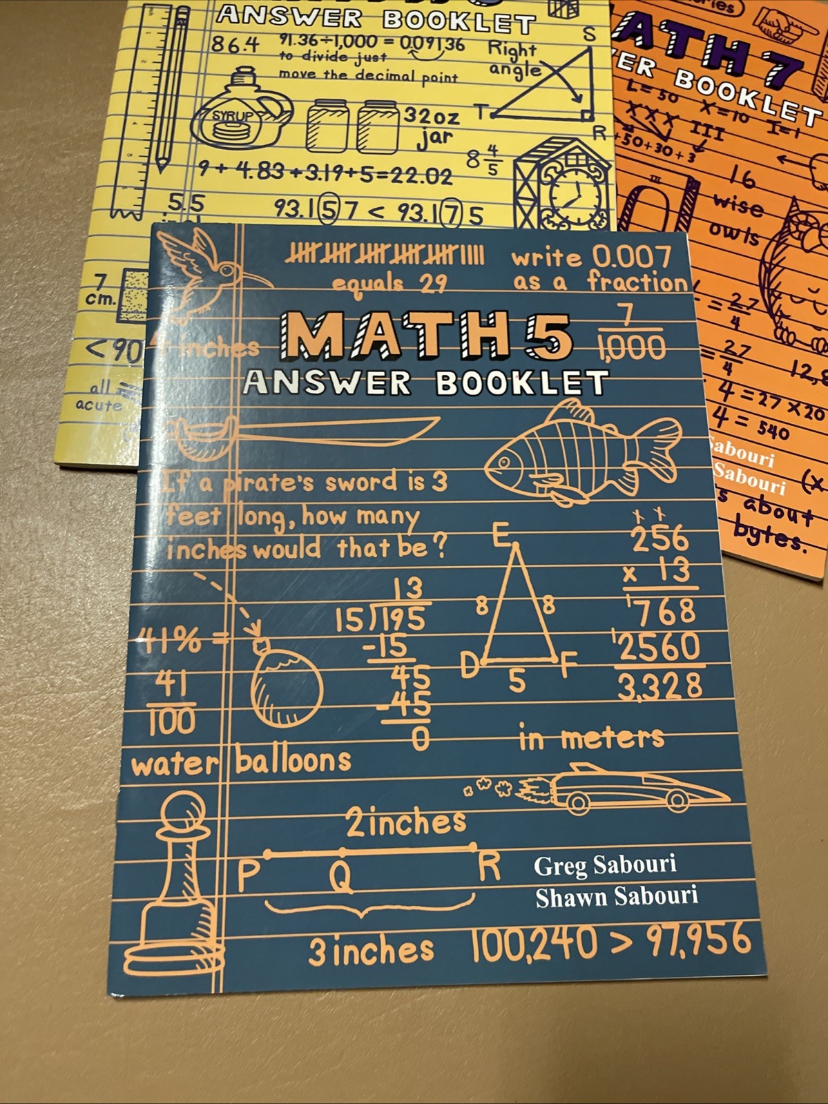 Teaching Textbooks Math 4,5,6,7 Answer Booklet