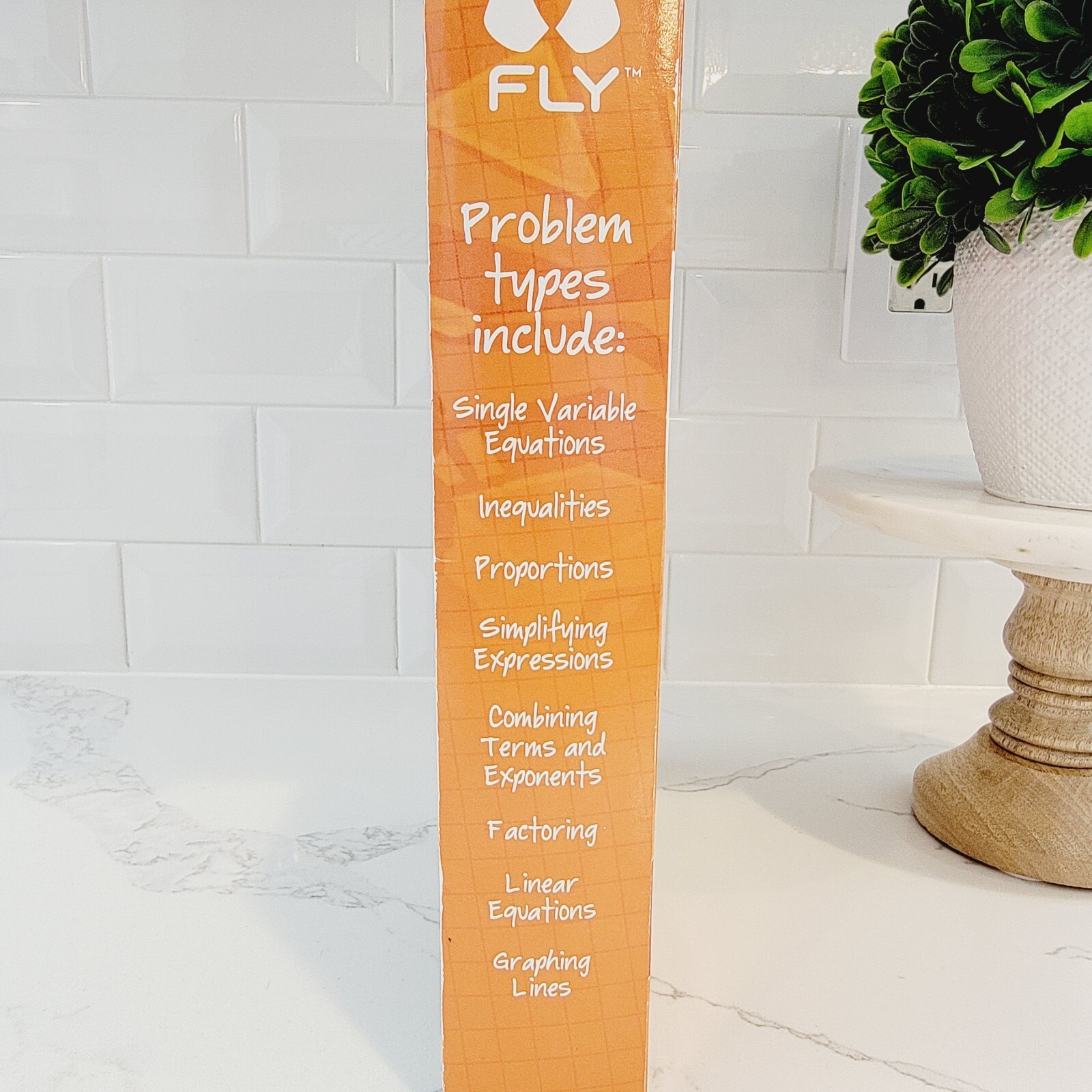 NEW FLY Through Algebra Homework System Grades 6-9 Mathematics.
