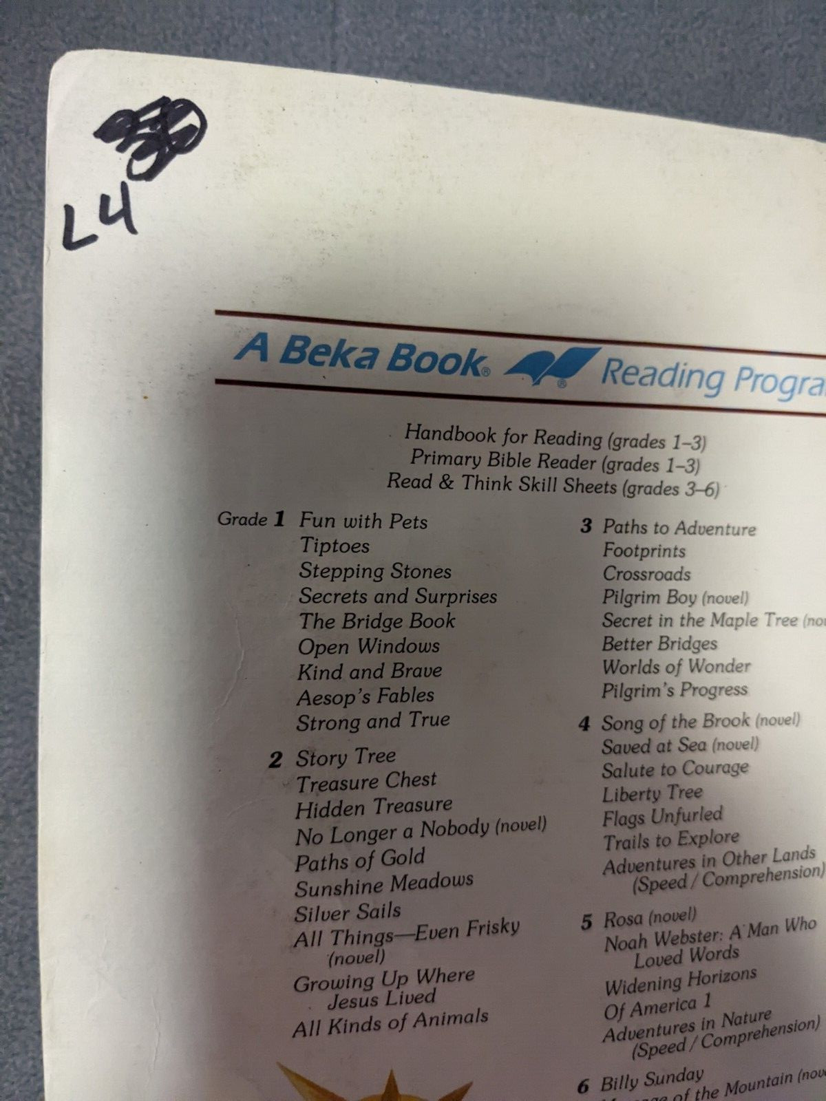 Abeka Treasure Chest (2.1) Reader, GRADE 2, Christian Homeschool Reading