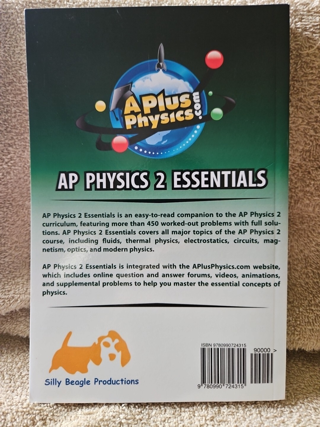 AP Physics 2 Essentials : An APlusPhysics Guide by Dan Fullerton (2015, Trade…