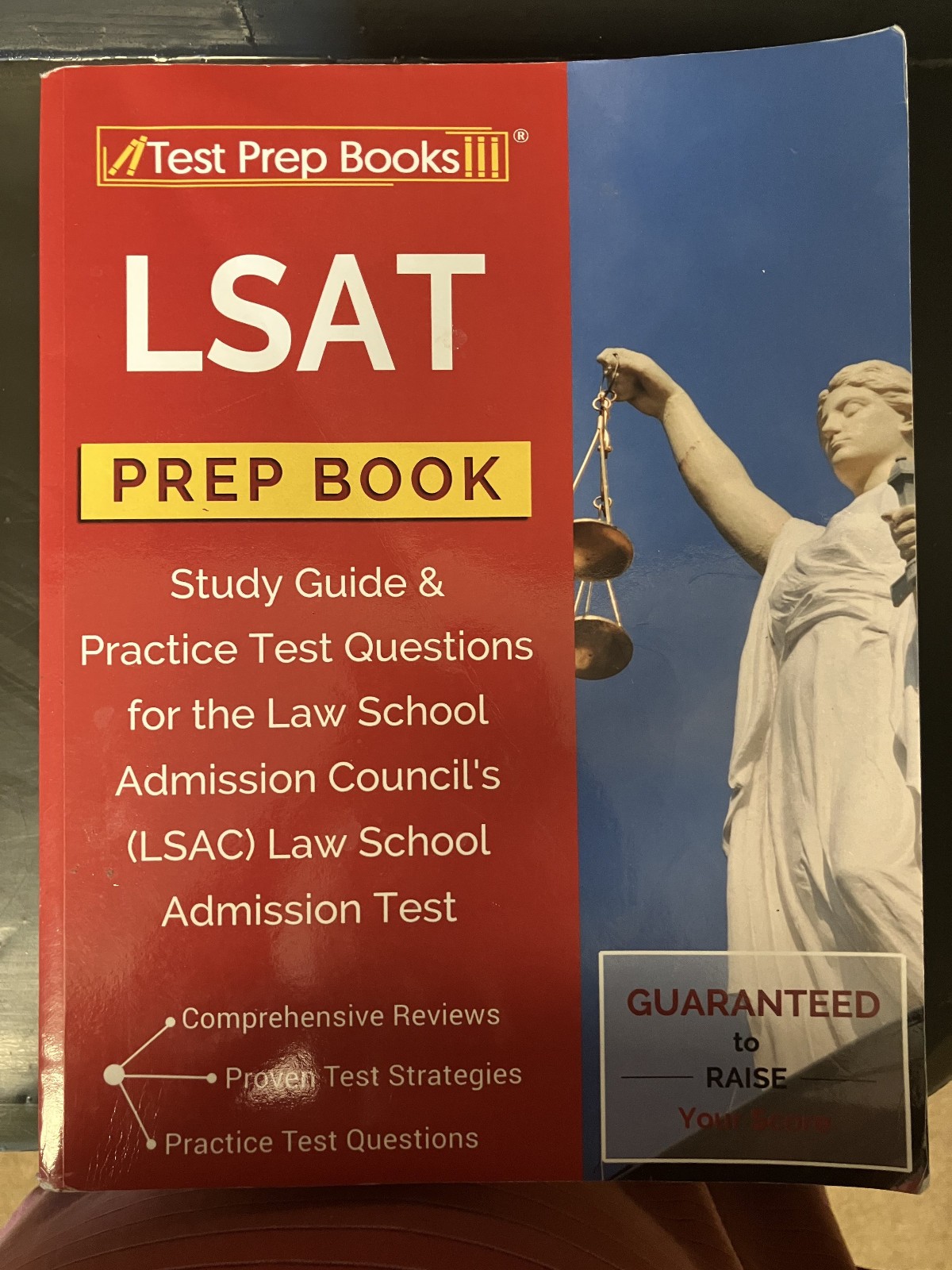 Lot/Bundle EIGHT (8) LSAT Prep Books