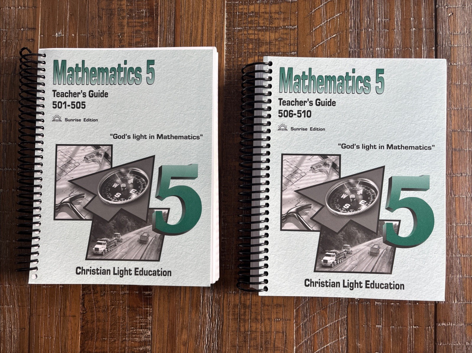 Christian Light Teachers Manual Math Grade 5 501 – 510