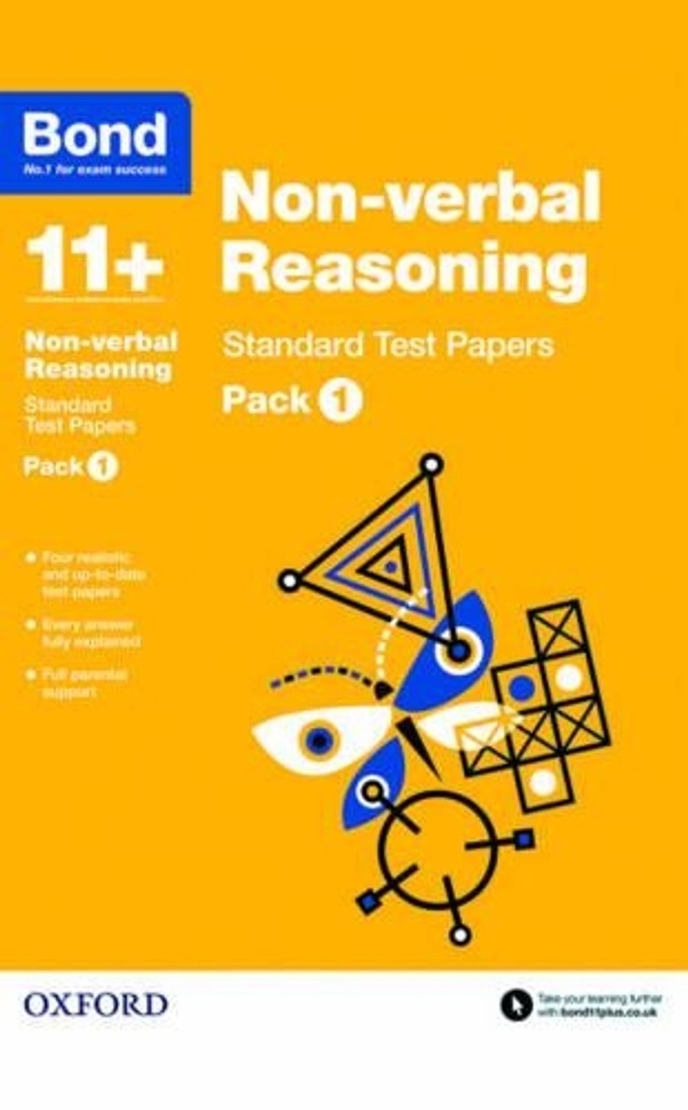 Bond 11+: Non-verbal Reasoning: Standard Test Papers: Ready for the 2026 exam (f