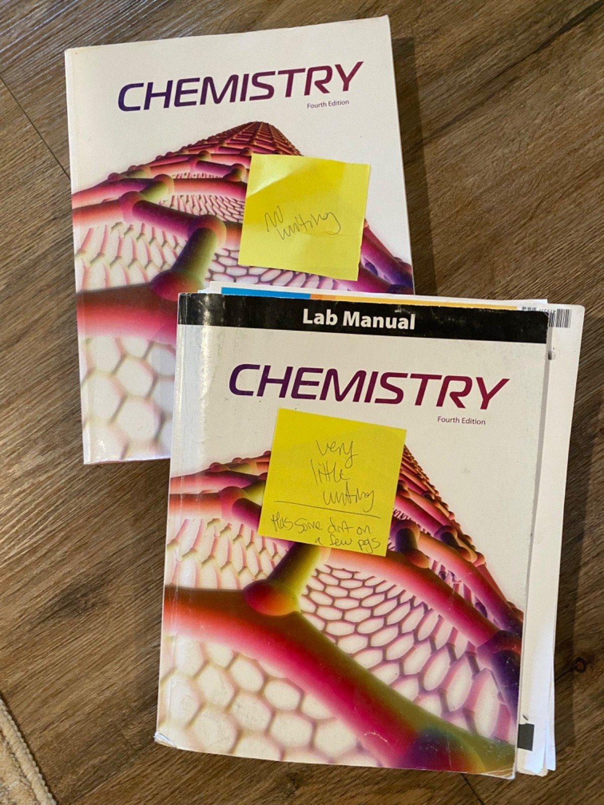 BJU Bob Jones Press Grade 11 Chemistry & Lab Manual books Textbook Student