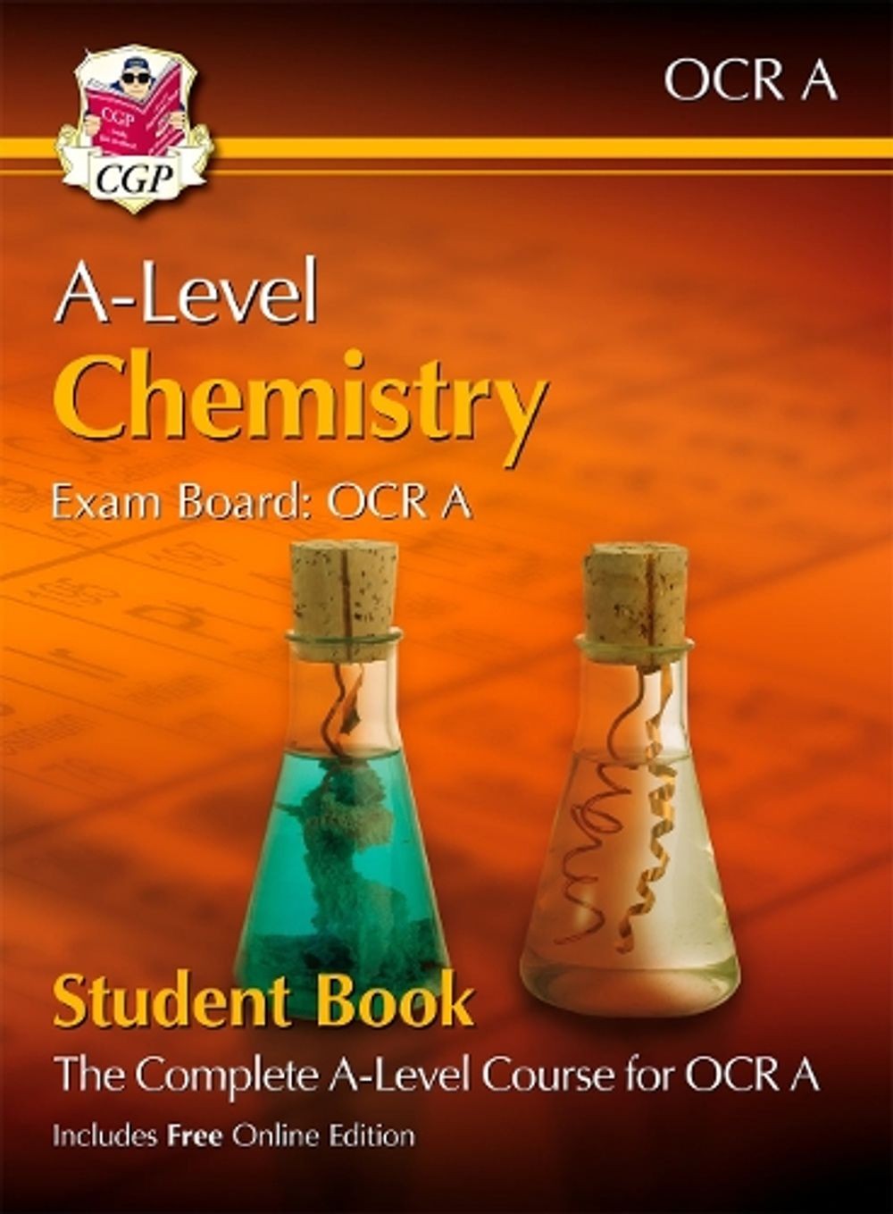 A-Level Chemistry for OCR A: Year 1 & 2 Student Book with Online Edition by CGP