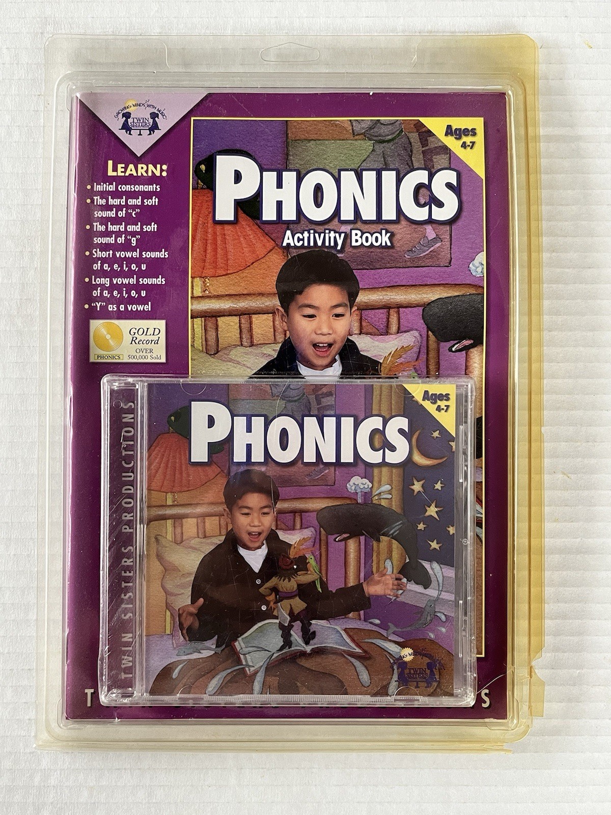 Phonics Activity Book/CD Ages 4-7