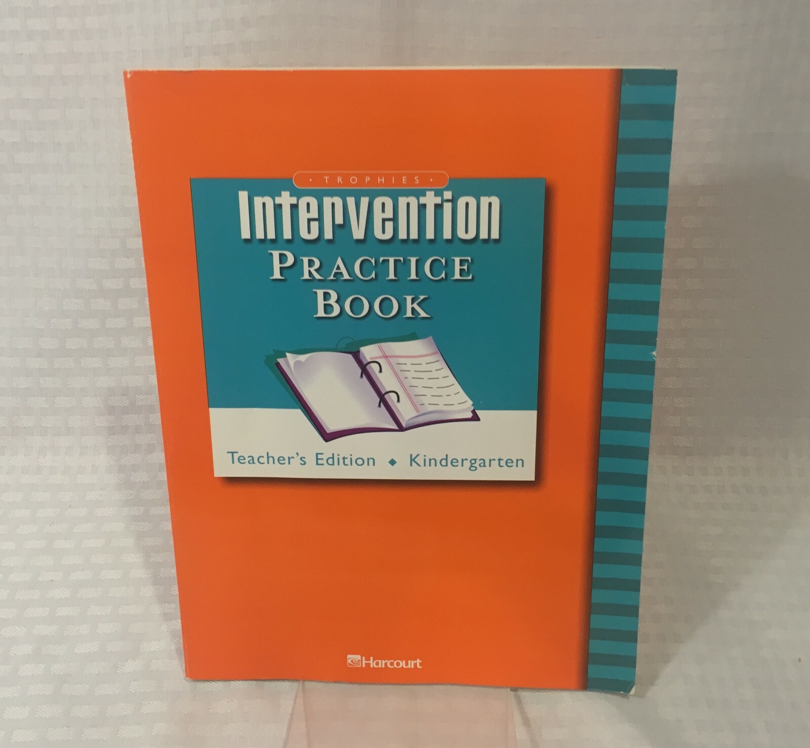HARCOURT TROPHIES INTERVENTION PRACTICE BOOK – TEACHER’S EDITION – KINDERGARTEN