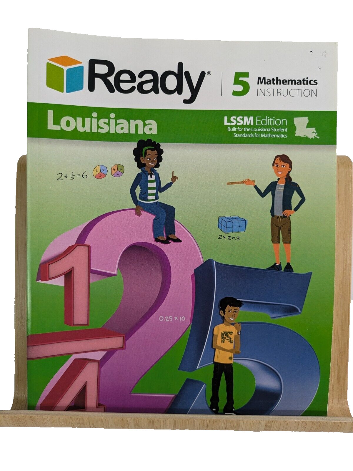 Ready Louisiana 5th Grade Mathematics Instruction Book Common Core