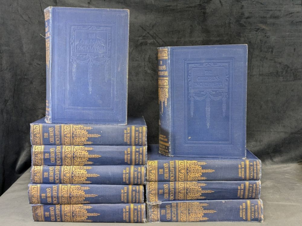 The Children’s Encyclopedia Complete Set of 10 Volumes Edited by Arthur Mee